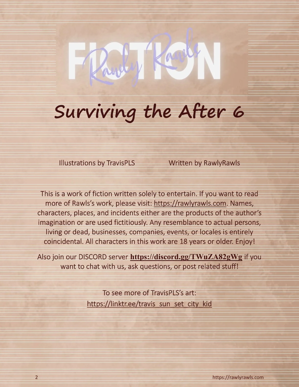 Surviving the After [TravisPLS , RawlyRawls] Chapter 6 - Page 2