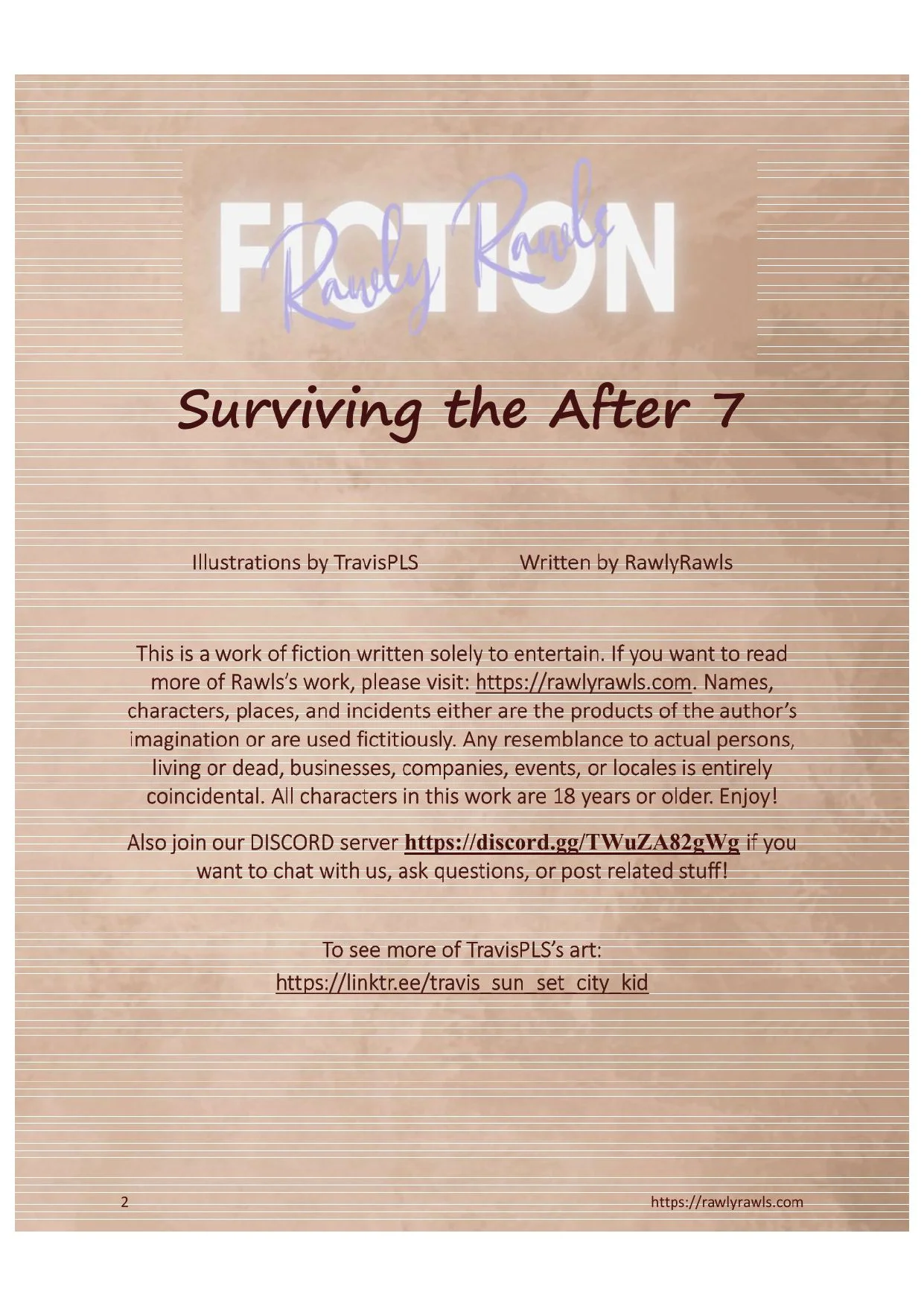 Surviving the After [TravisPLS , RawlyRawls] Chapter 7 - Page 2