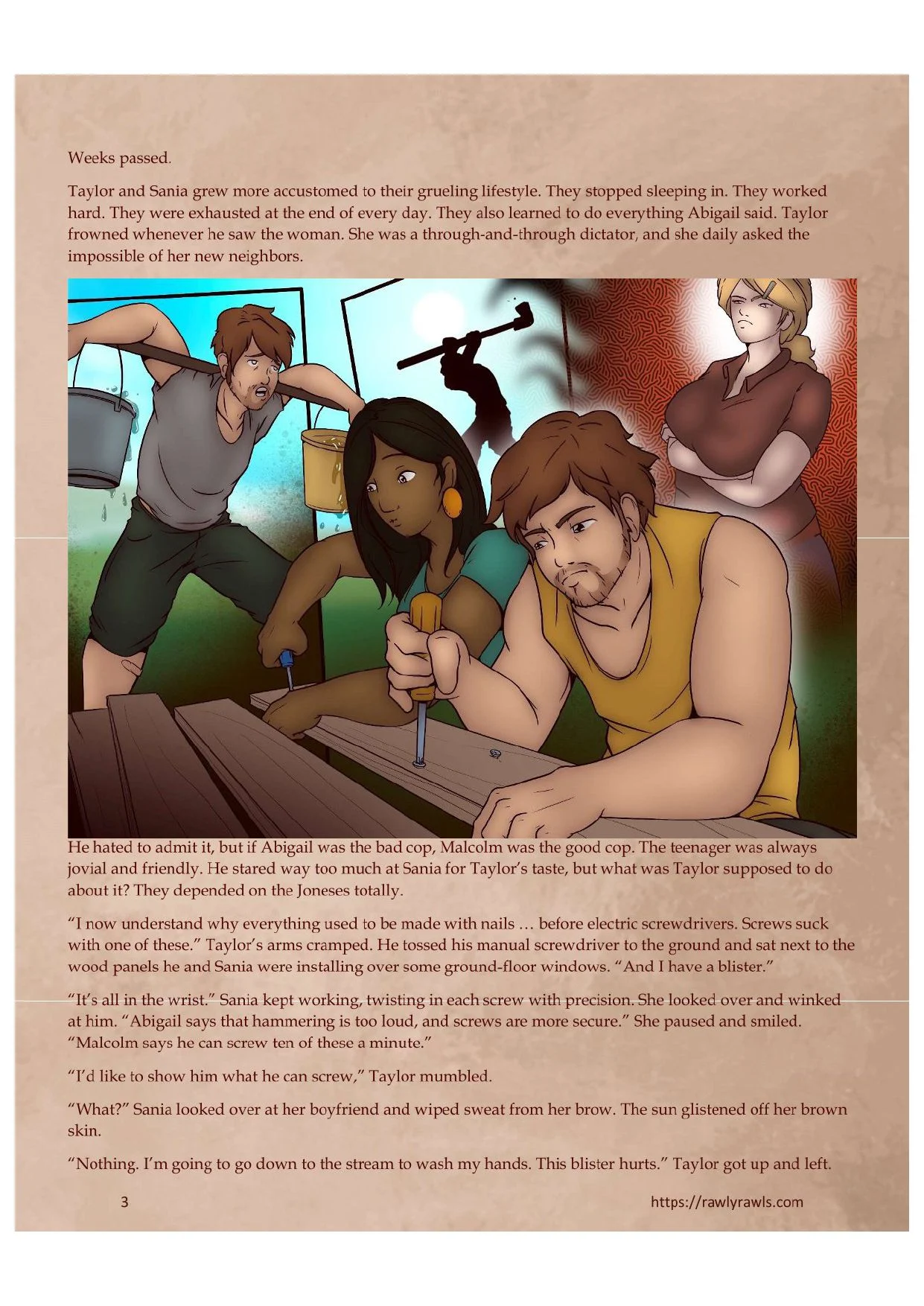 Surviving the After [TravisPLS , RawlyRawls] Chapter 7 - Page 3