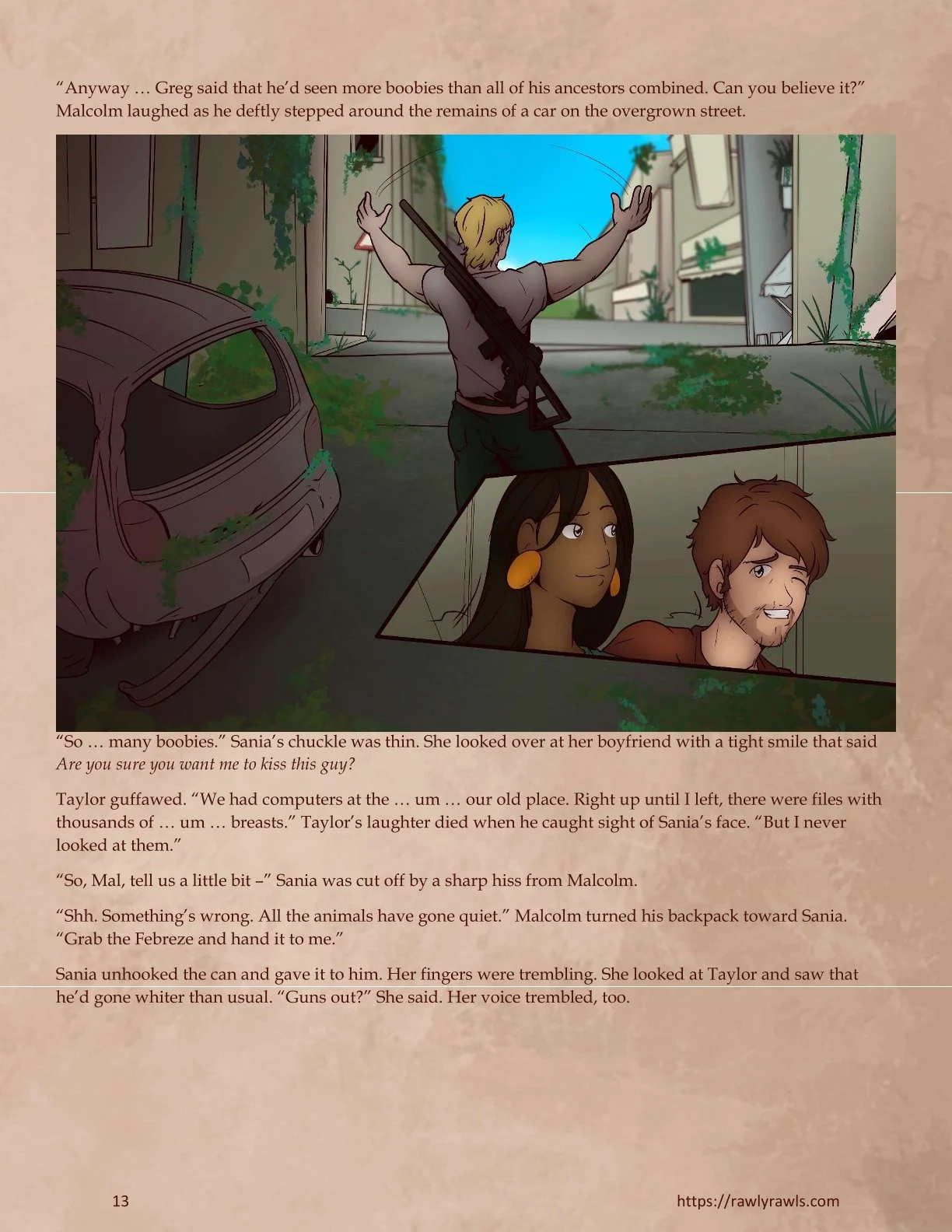 Surviving the After [TravisPLS , RawlyRawls] Chapter 8 - Page 13