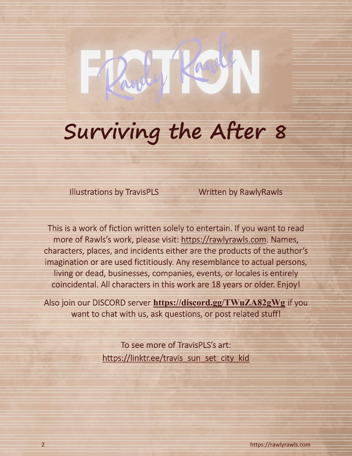 Surviving the After [TravisPLS , RawlyRawls] Chapter 8 - Page 2