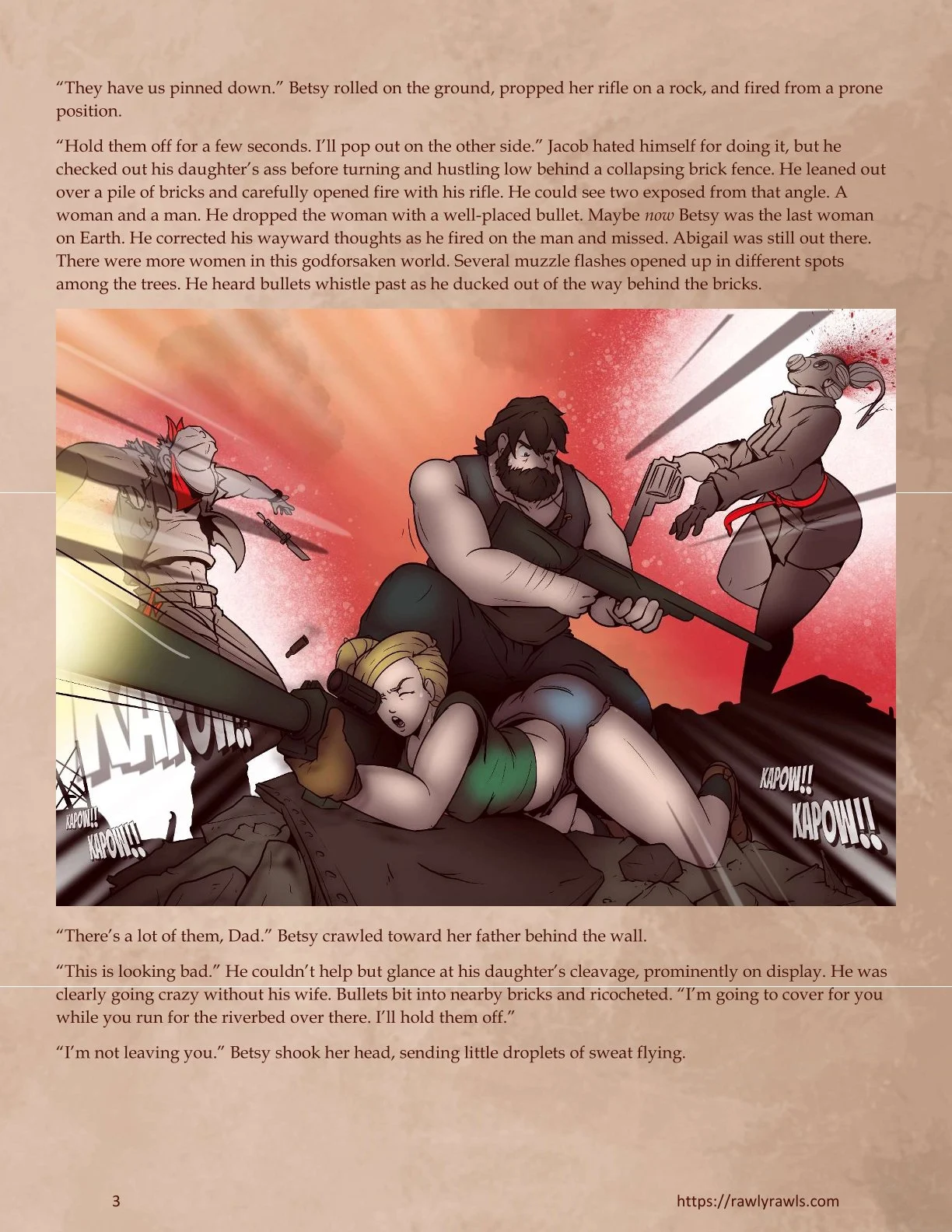 Surviving the After [TravisPLS , RawlyRawls] Chapter 8 - Page 3