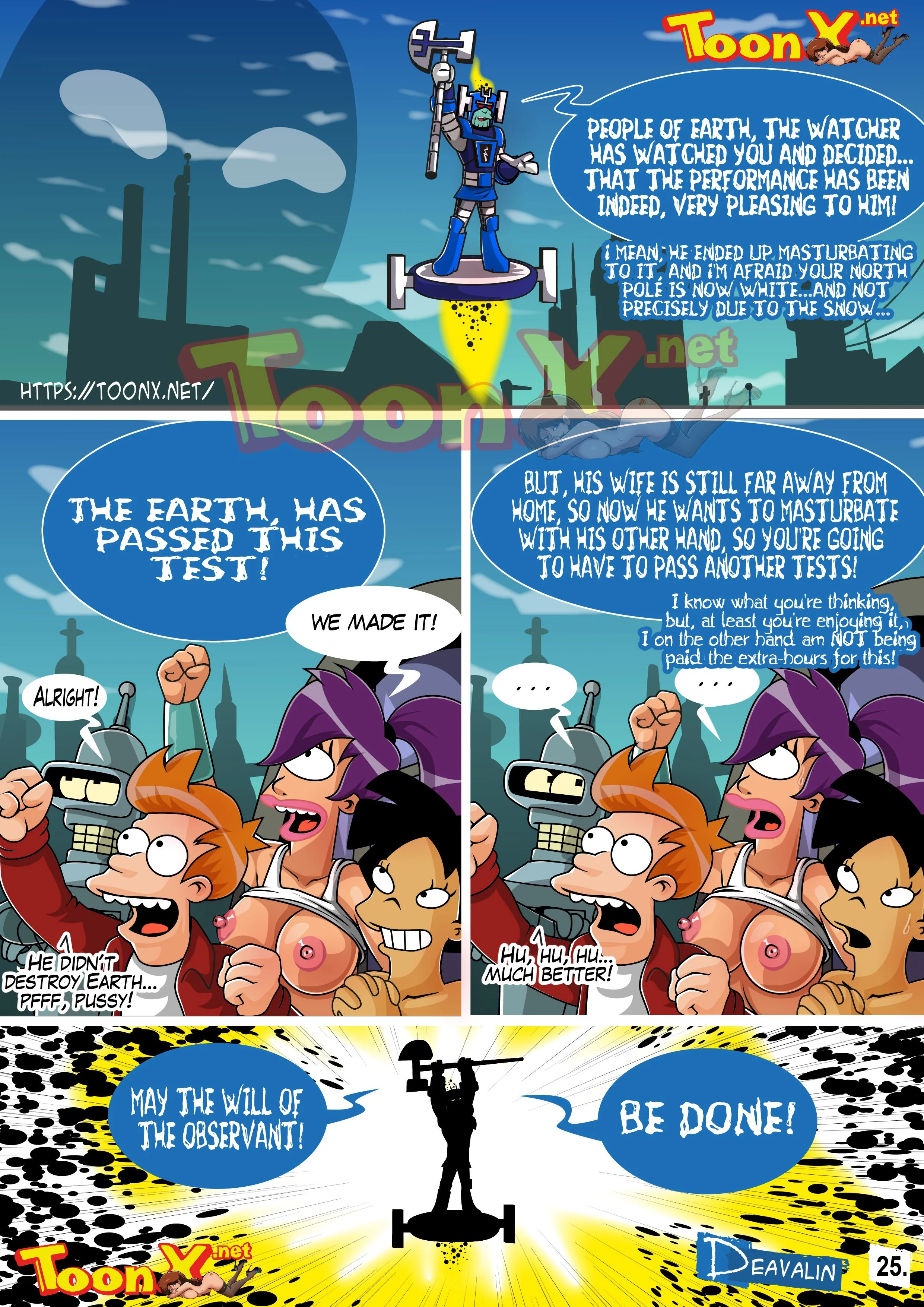 Orgy to Save The Earth (Futurama) [Deavalin] Orgy To Save The Earth - Chapter 1 - Page 26