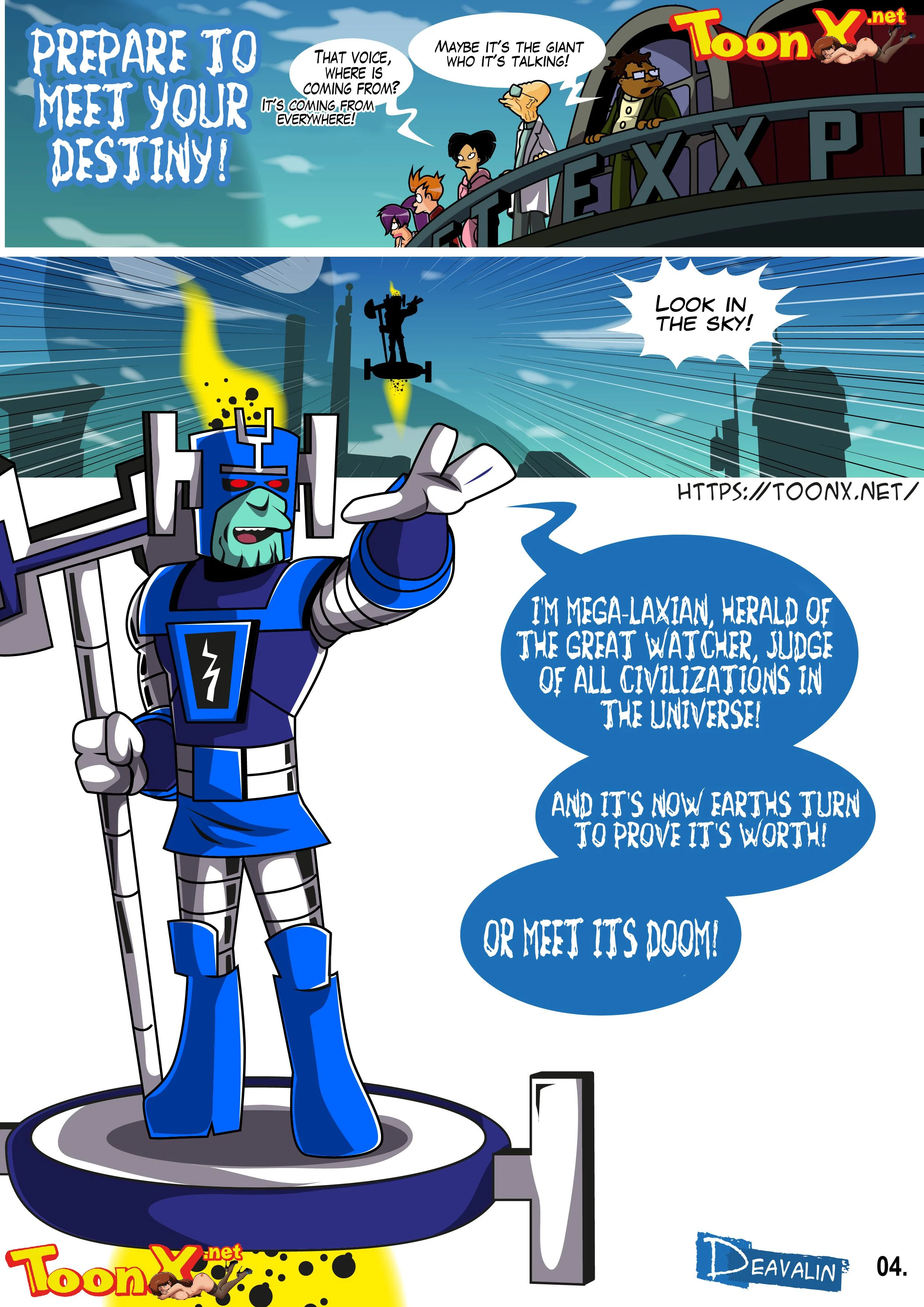 Orgy to Save The Earth (Futurama) [Deavalin] Orgy To Save The Earth - Chapter 1 - Page 5