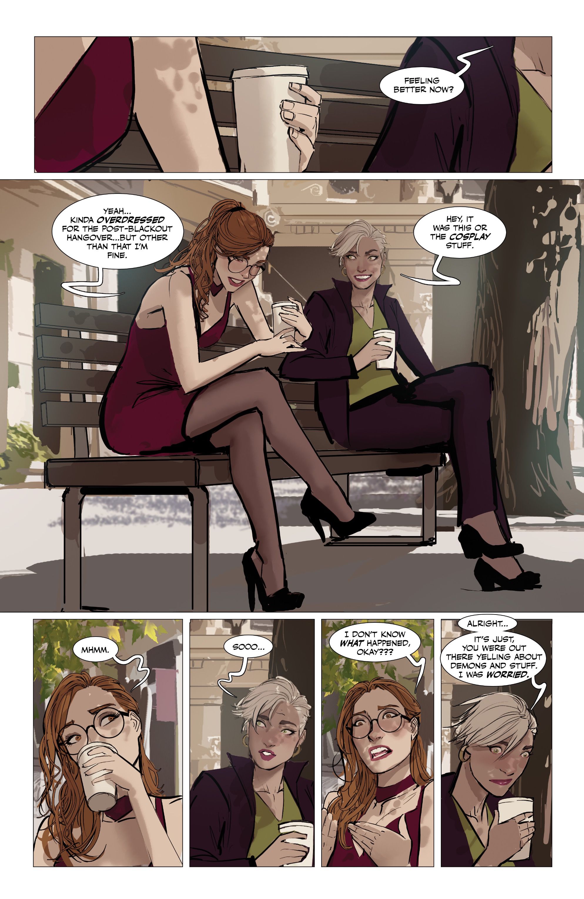 Fine Print [Stjepan Sejic] Volume 1 - Page 123