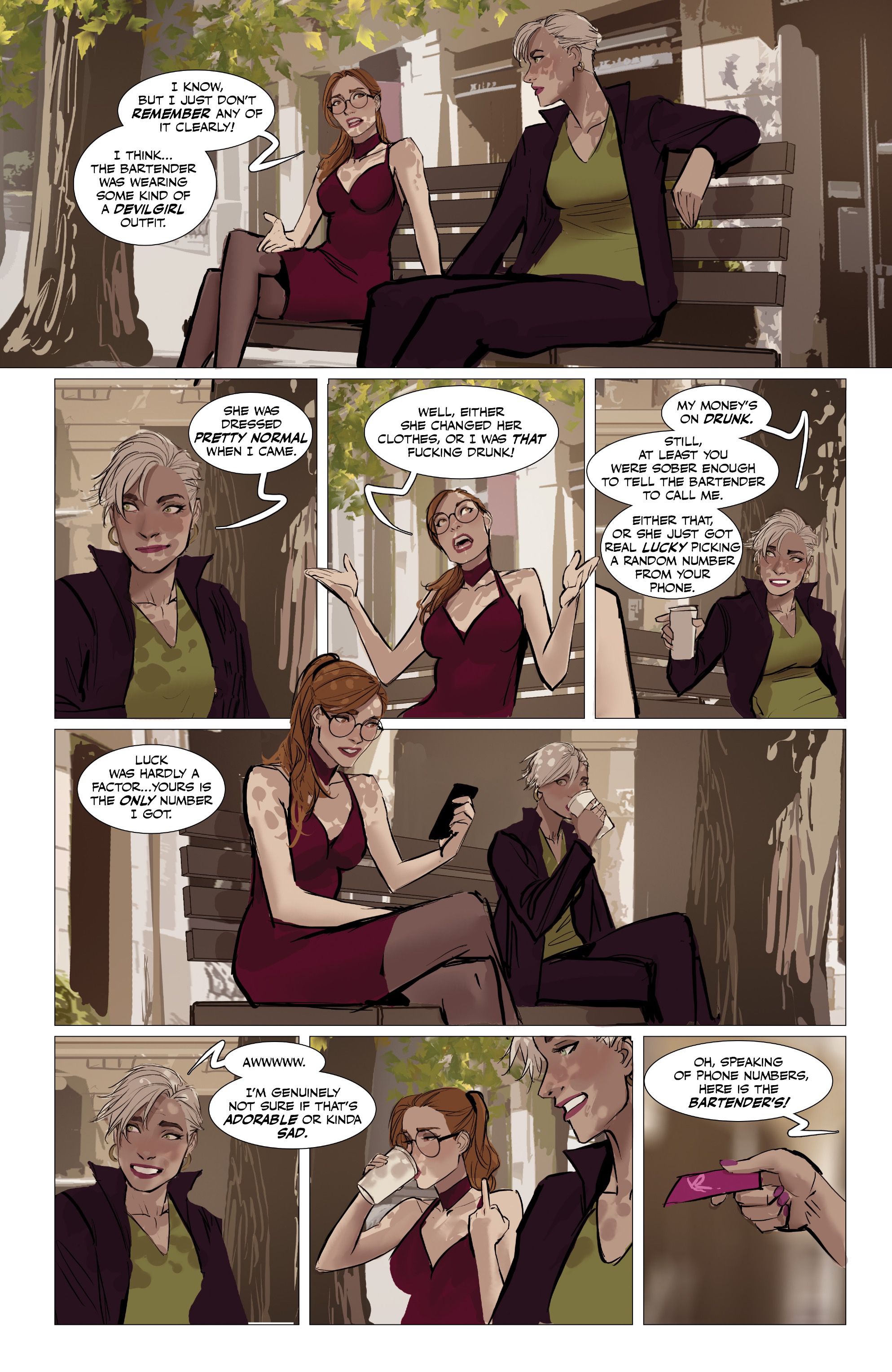 Fine Print [Stjepan Sejic] Volume 1 - Page 124