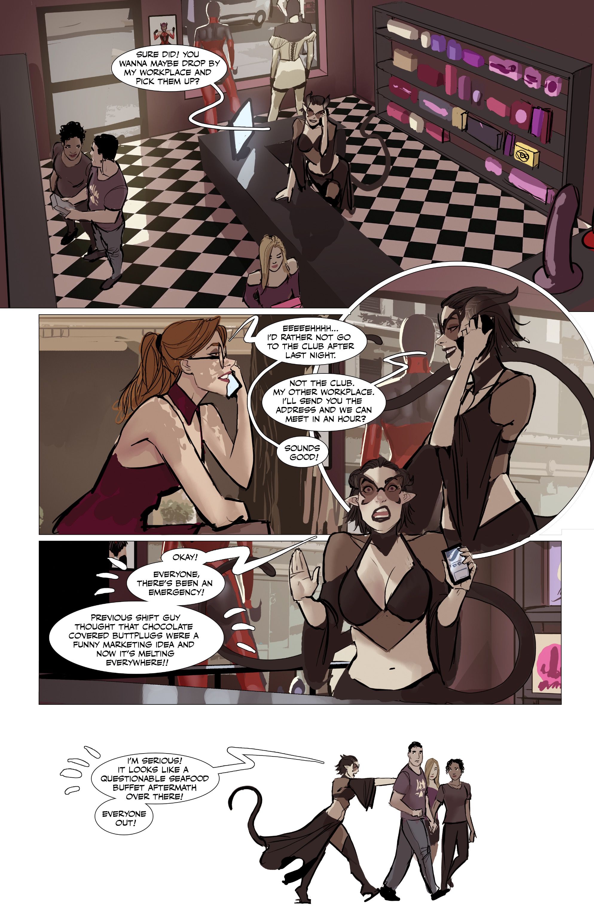 Fine Print [Stjepan Sejic] Volume 1 - Page 127