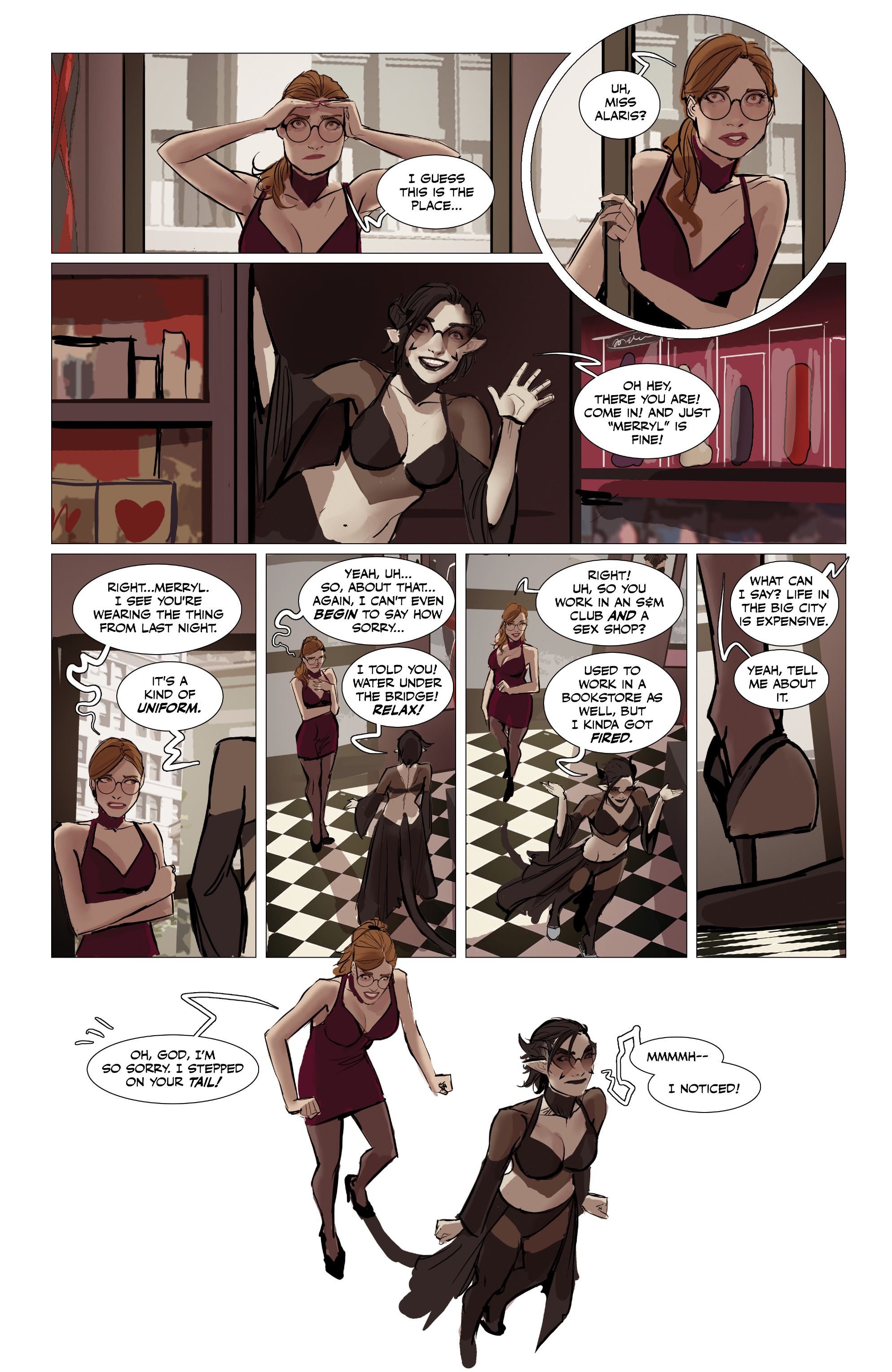 Fine Print [Stjepan Sejic] Volume 1 - Page 130