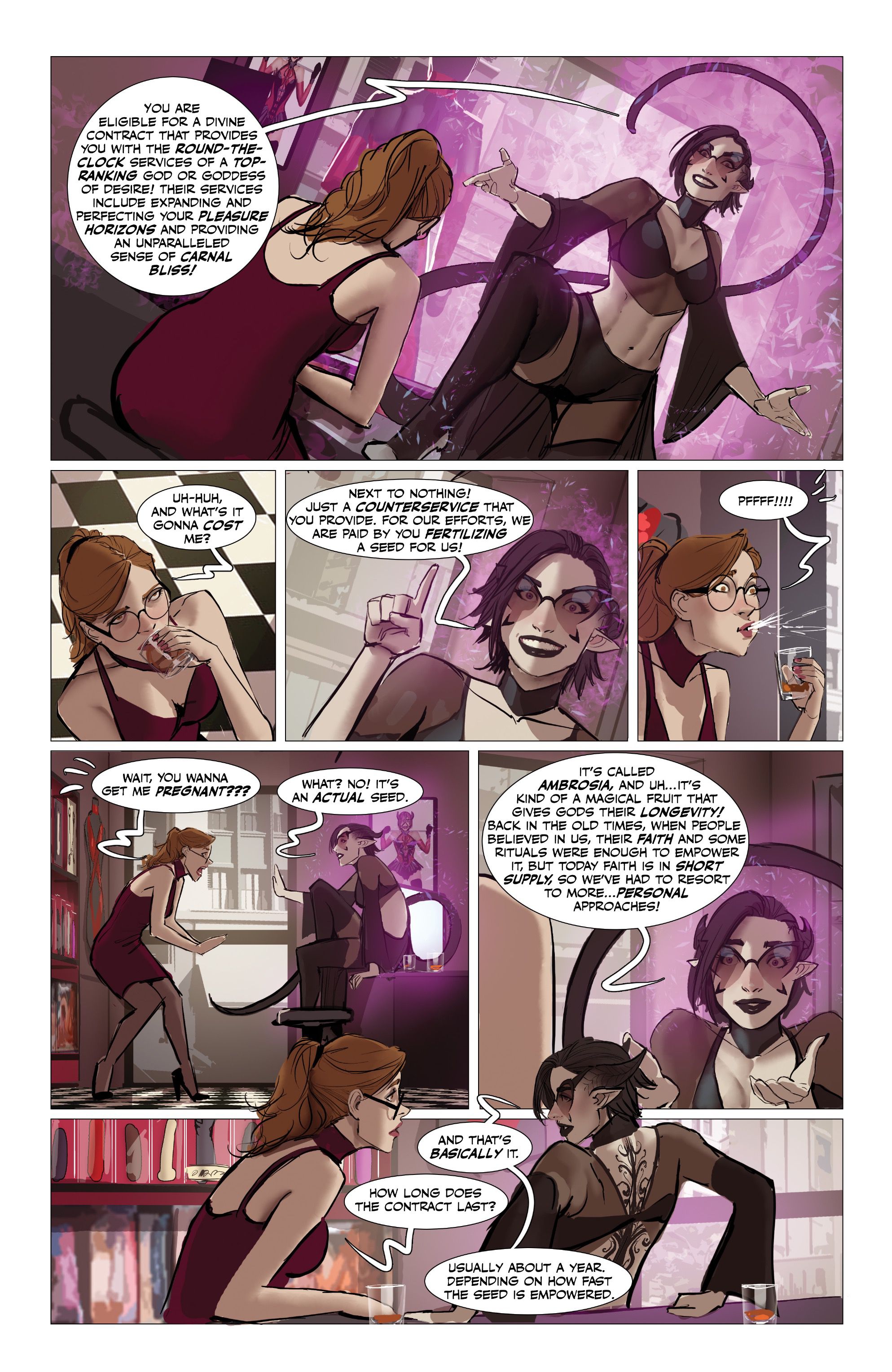 Fine Print [Stjepan Sejic] Volume 1 - Page 137