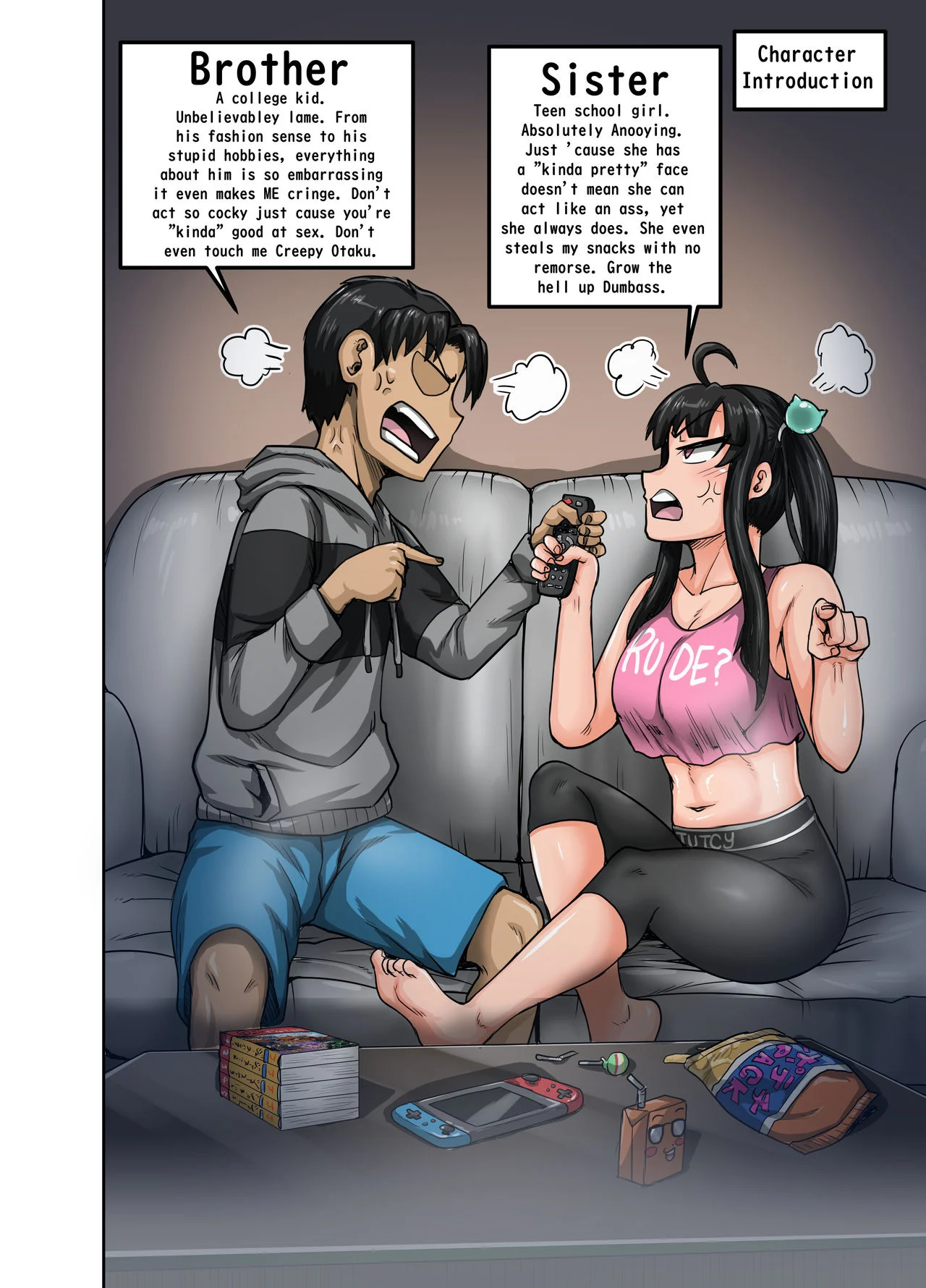 Annoying Sister Needs to be Scolded!! [Juna Juna Juice] Chapter 1 - Page 2