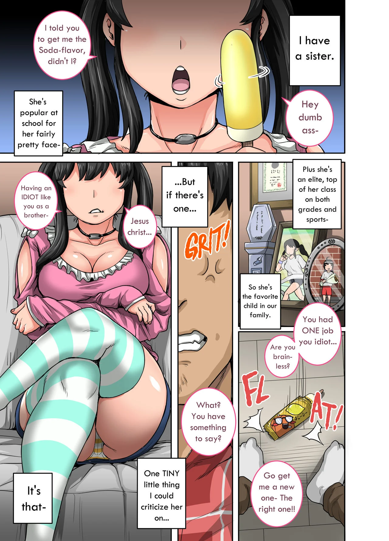 Annoying Sister Needs to be Scolded!! [Juna Juna Juice] Chapter 1 - Page 3