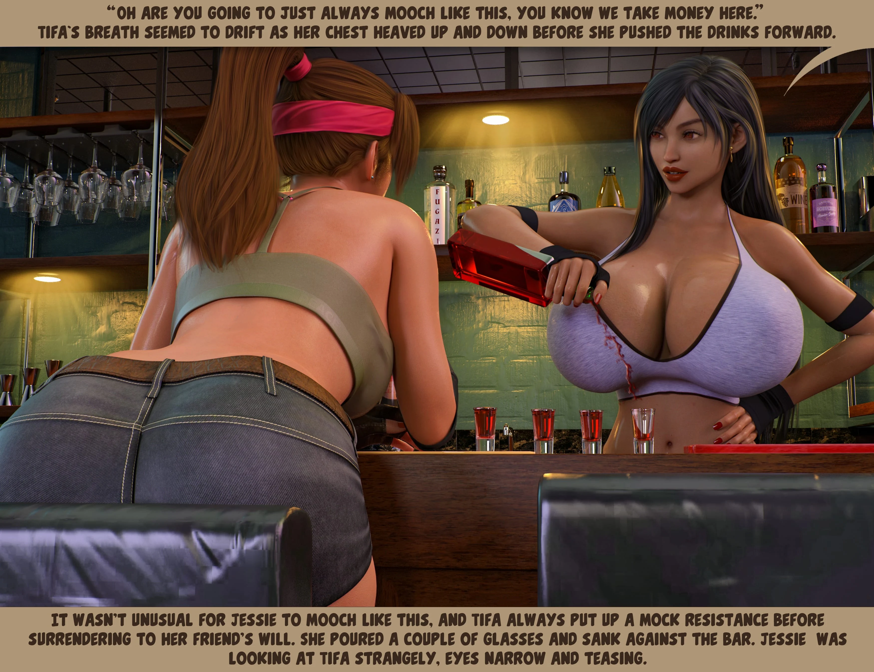 Training After The Close (Final Fantasy VII) [Shockabuki] Chapter 1 - Page 5
