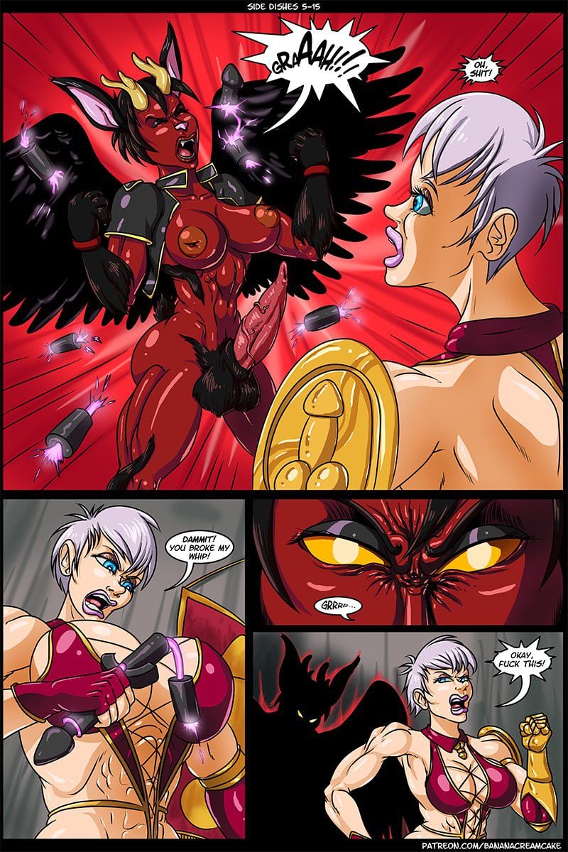 Side Dishes [Transmorpher D.D.S.] Chapter 5 - Futa Fighters '98 - Page 16