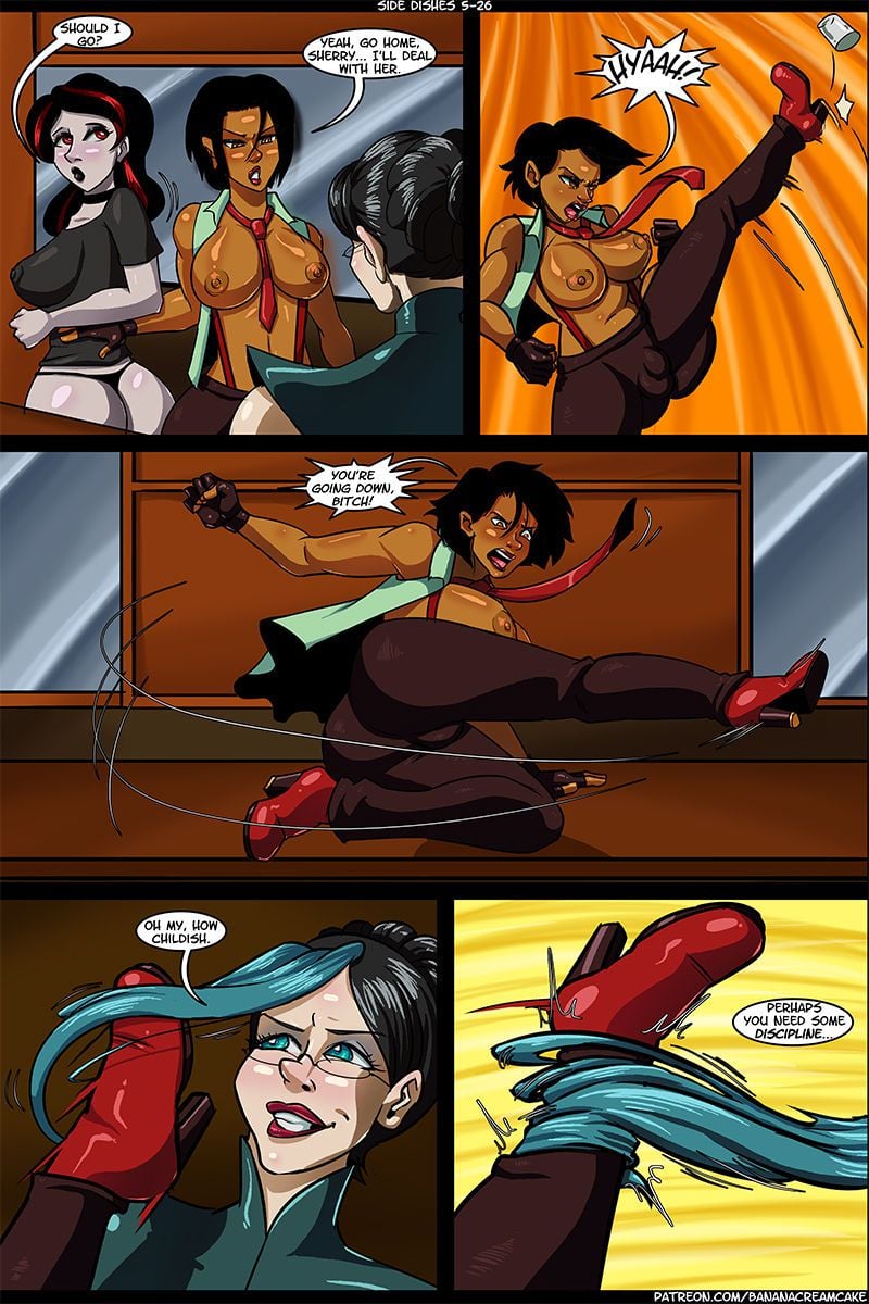 Side Dishes [Transmorpher D.D.S.] Chapter 5 - Futa Fighters '98 - Page 27