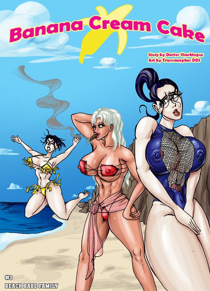 Banana Cream Cake [Transmorpher D.D.S.] Chapter 3 - Beach Babe Family - Page 1