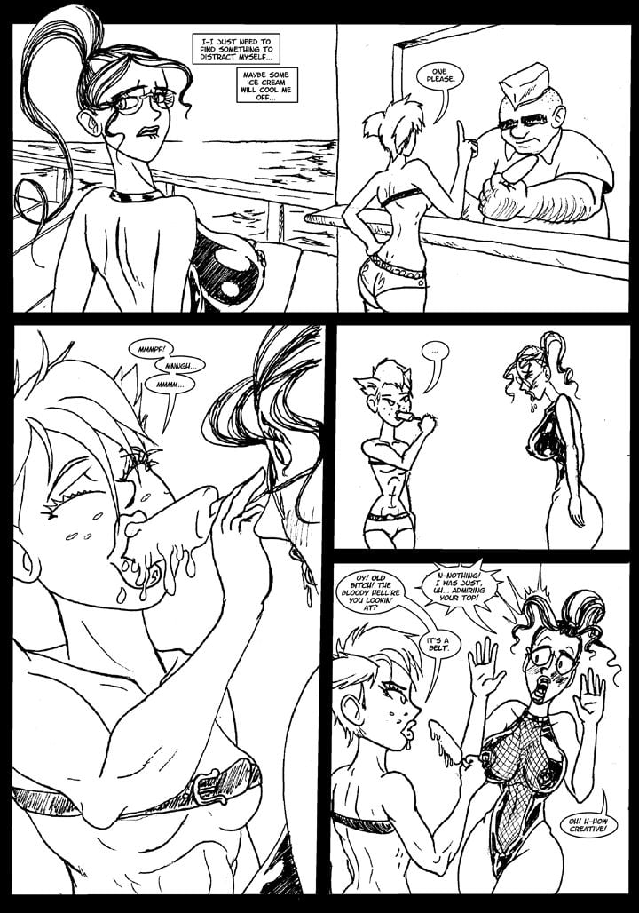 Banana Cream Cake [Transmorpher D.D.S.] Chapter 3 - Beach Babe Family - Page 8