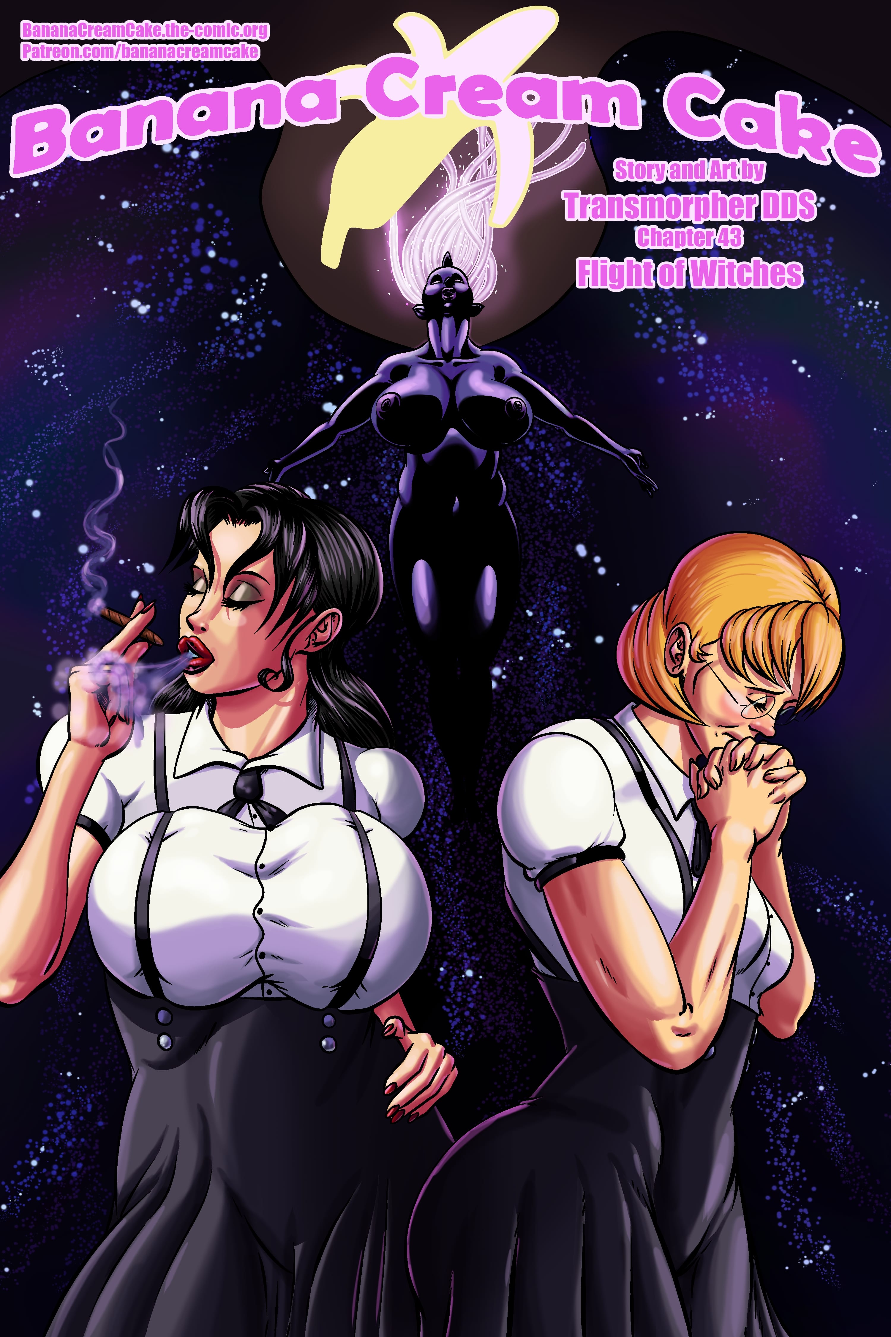 Banana Cream Cake [Transmorpher D.D.S.] Chapter 43 - Flight Of Witches - Page 1