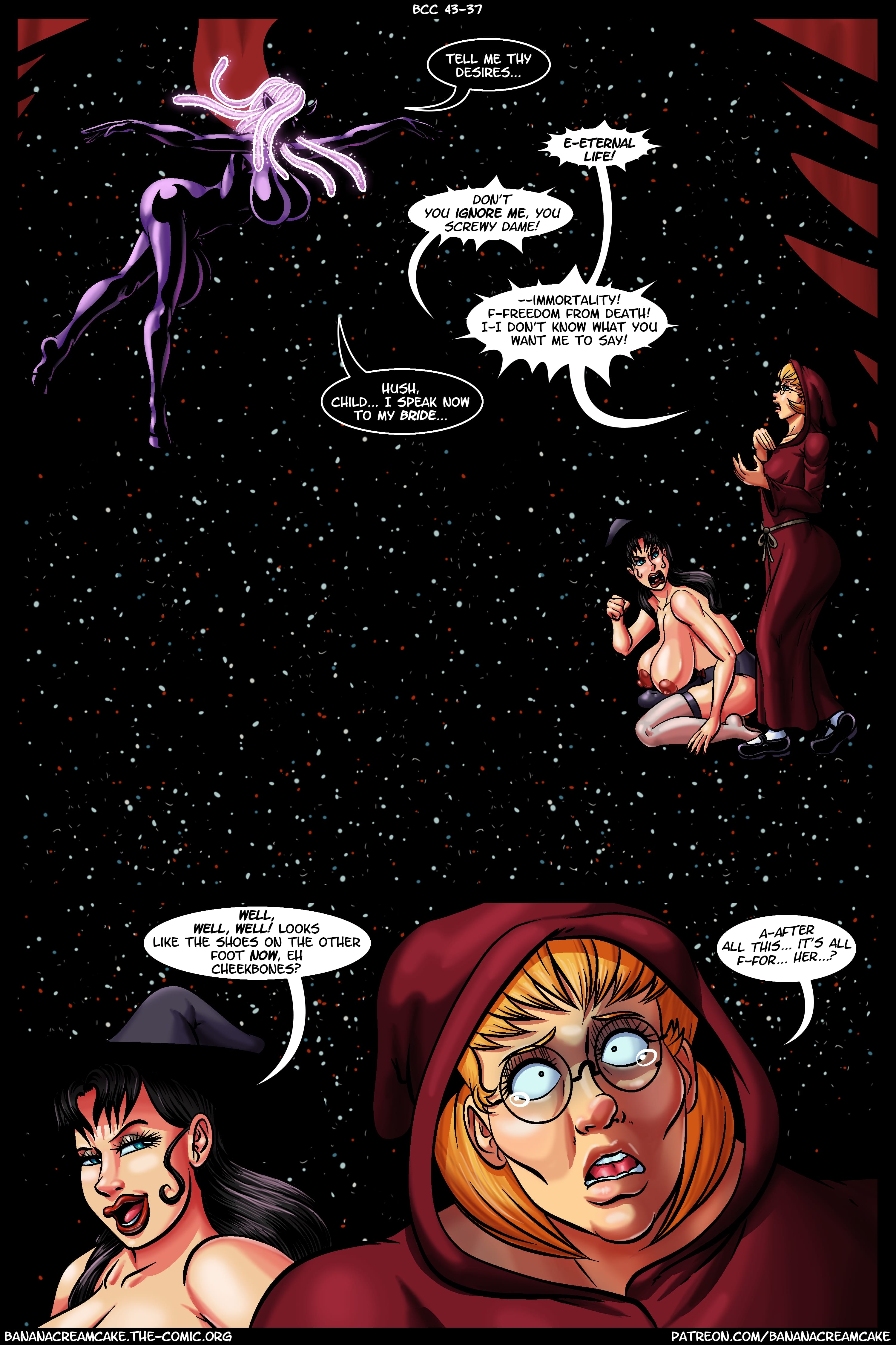 Banana Cream Cake [Transmorpher D.D.S.] Chapter 43 - Flight Of Witches - Page 38