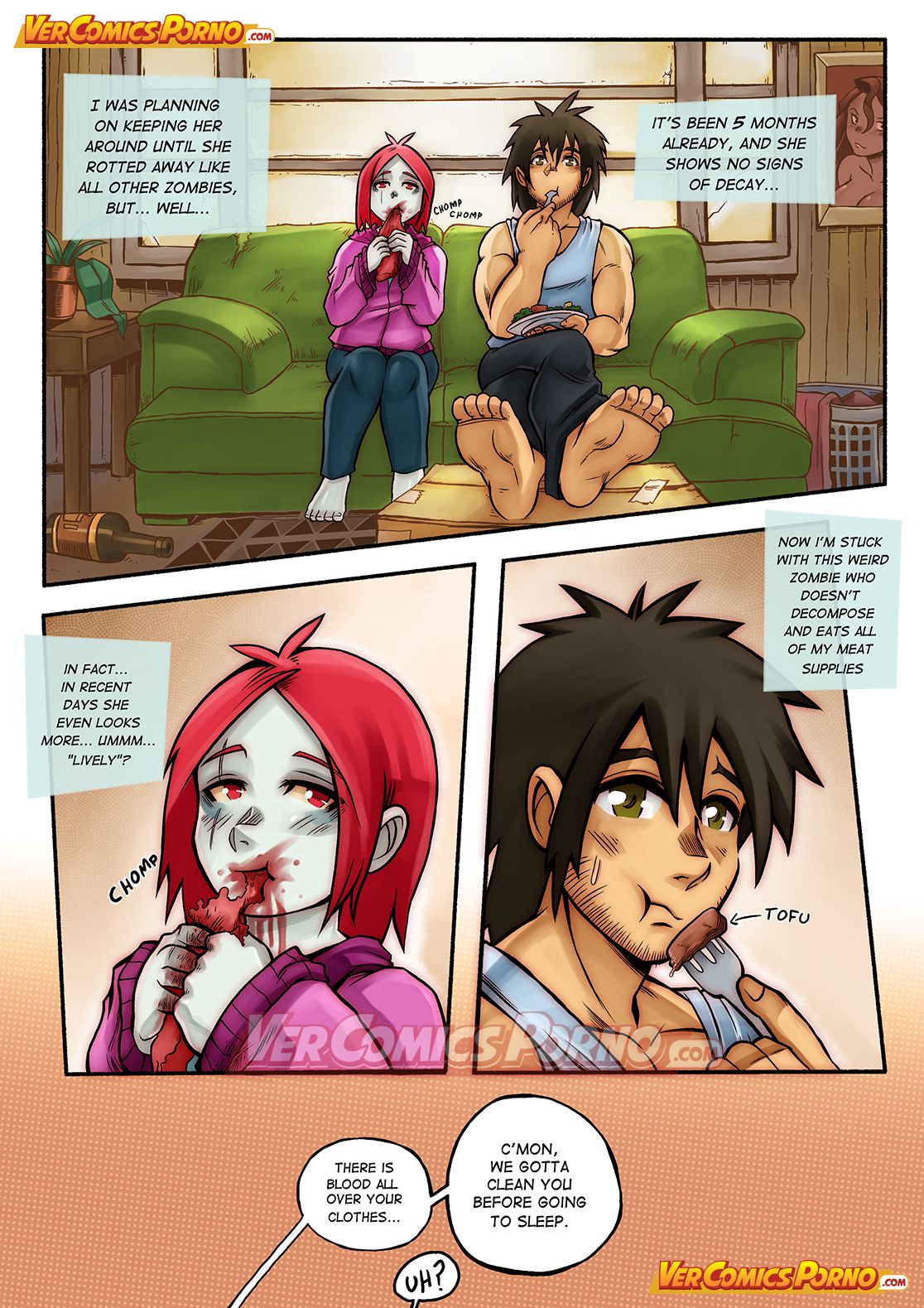Cherry Road [Mr.E] A Zombie Fell For Me? - Chapter 1 - Page 5