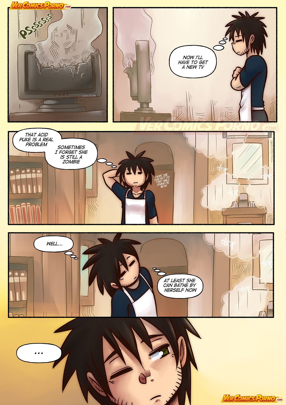 Cherry Road [Mr.E] My Life With A Zombie - Chapter 2 - Page 16