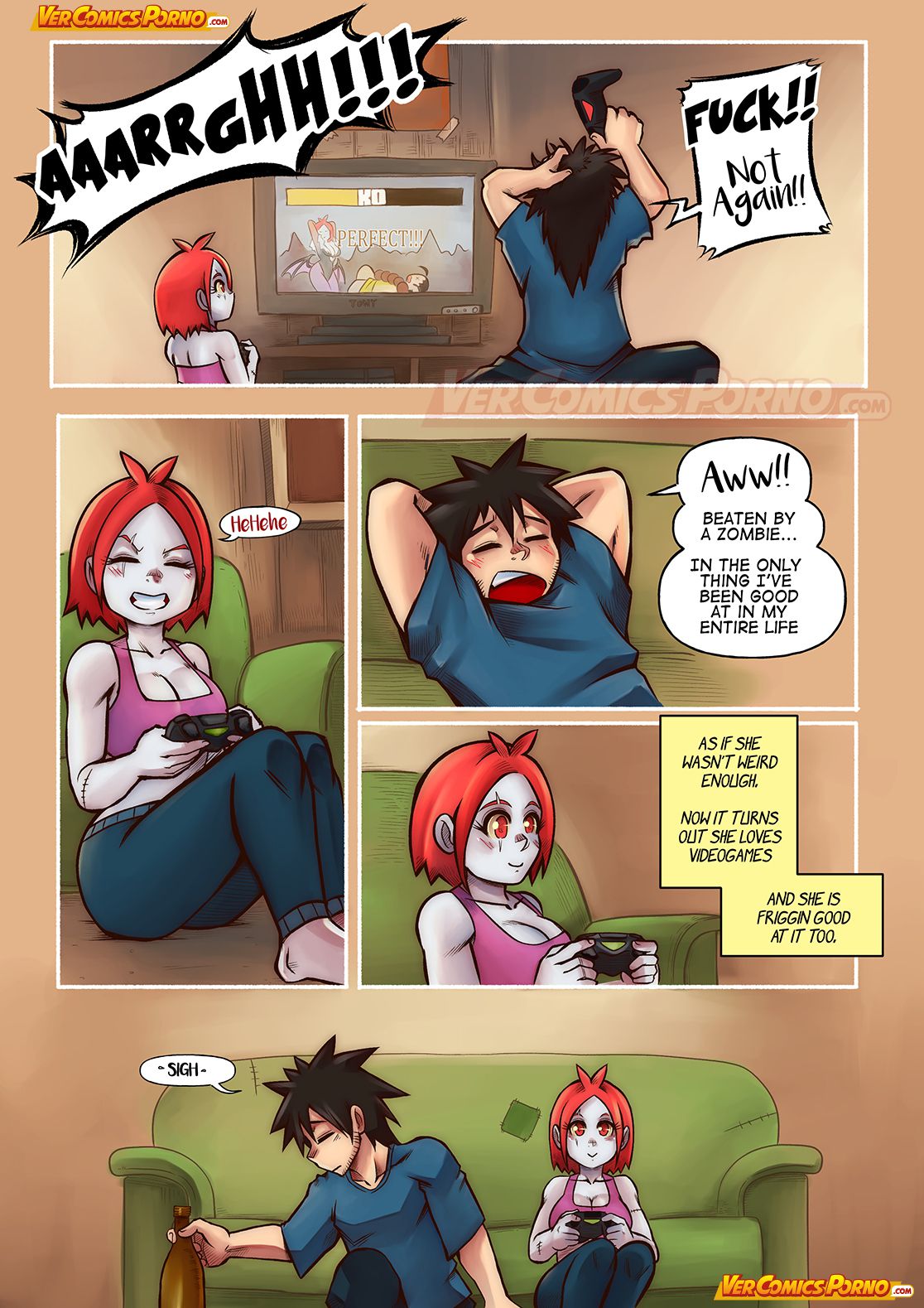 Cherry Road [Mr.E] My Life With A Zombie - Chapter 2 - Page 7