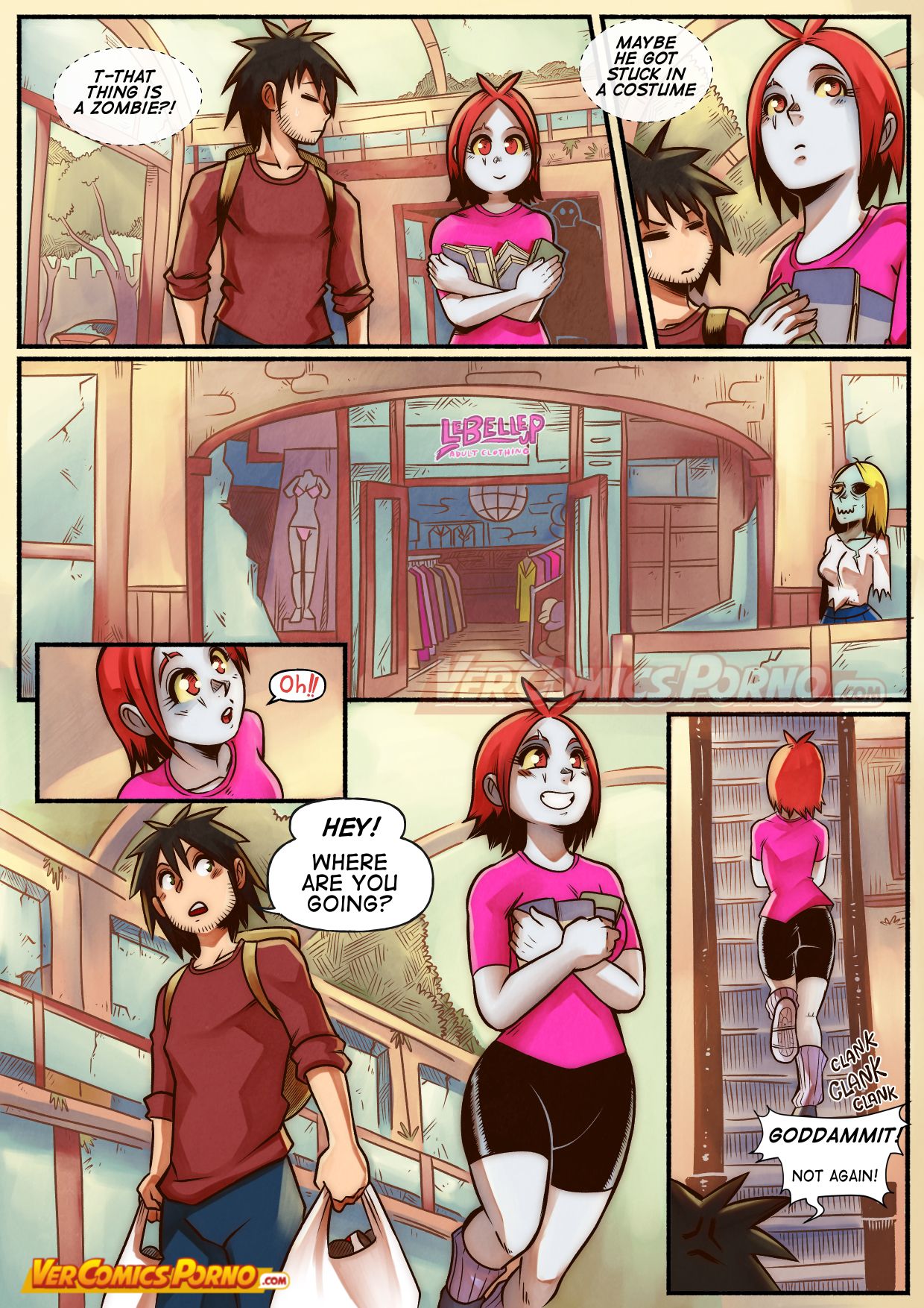 Cherry Road [Mr.E] Shopping With A Zombie - Chapter 3 - Page 12