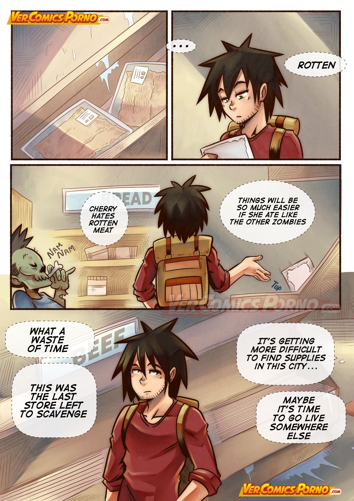Cherry Road [Mr.E] Shopping With A Zombie - Chapter 3 - Page 7