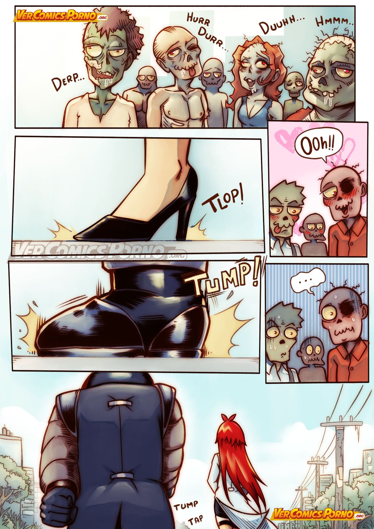Cherry Road [Mr.E] A Zombie Knocks On My Door - Chapter 4 - Page 18