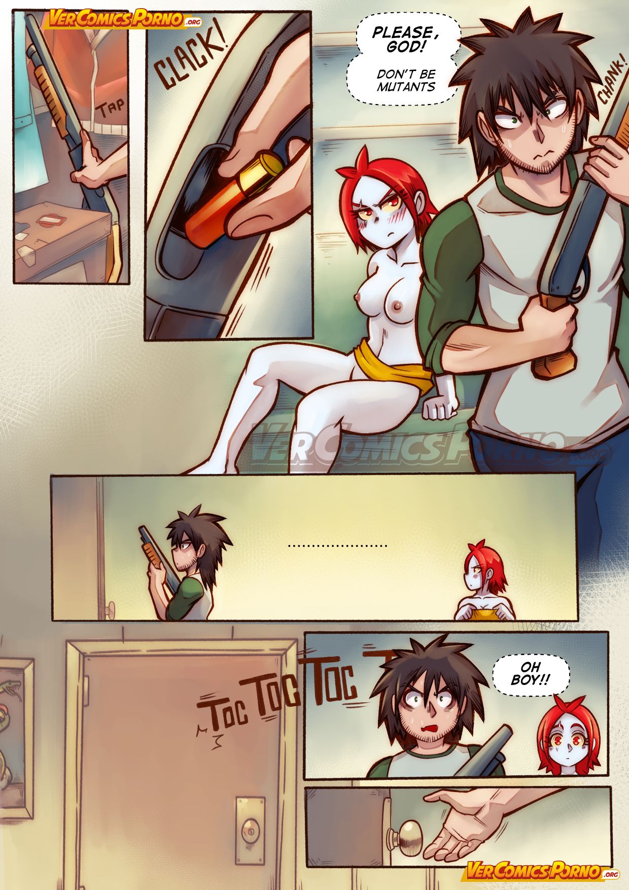 Cherry Road [Mr.E] A Zombie Knocks On My Door - Chapter 4 - Page 23