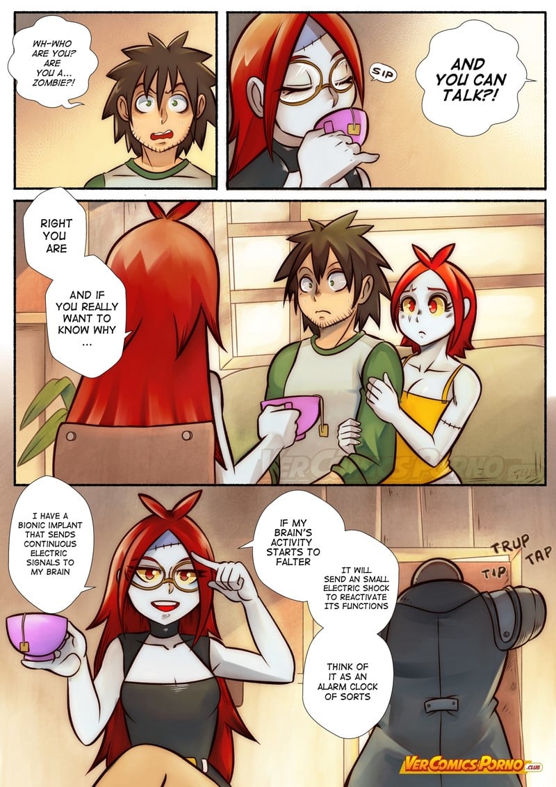 Cherry Road [Mr.E] Chatting With A Zombie - Chapter 5 - Page 7
