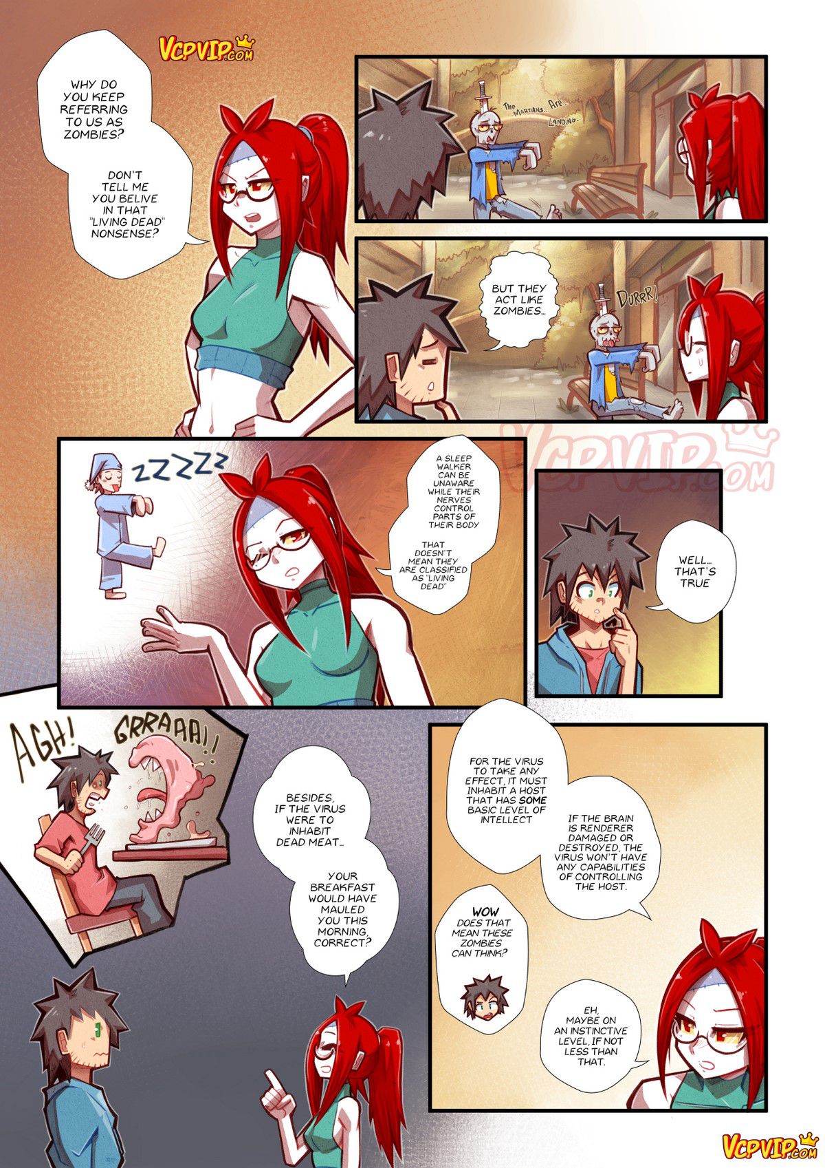 Cherry Road [Mr.E] Concerns Of A Zombie - Chapter 7 - Page 16