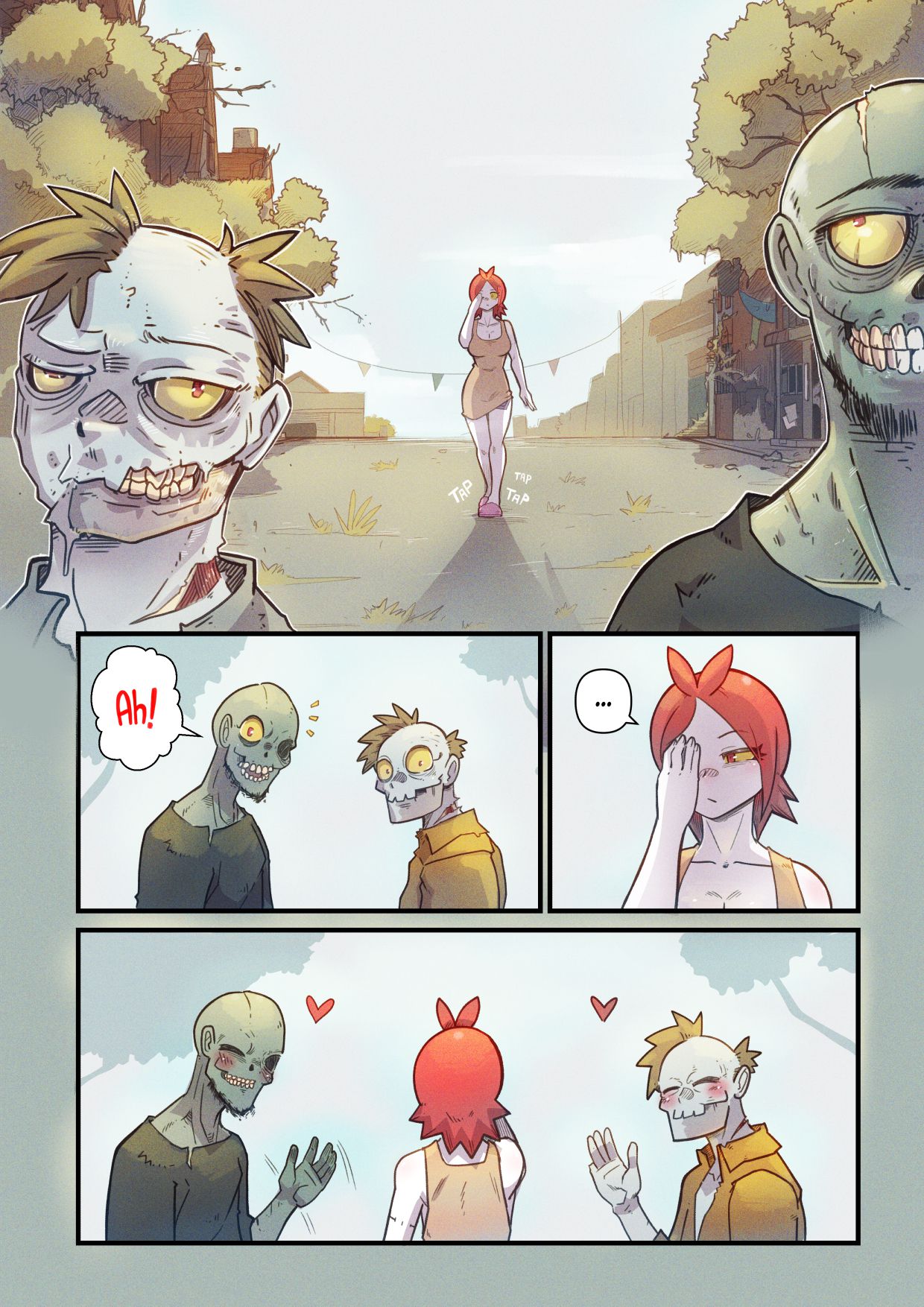 Cherry Road [Mr.E] The Zombie That I Fell For - Chapter 8 - Page 12