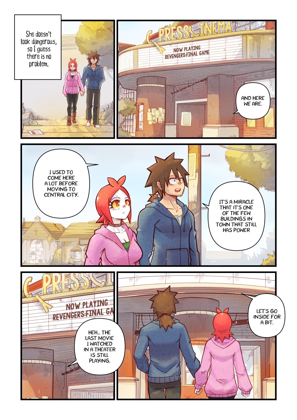 Cherry Road [Mr.E] The Zombie That I Fell For - Chapter 8 - Page 34