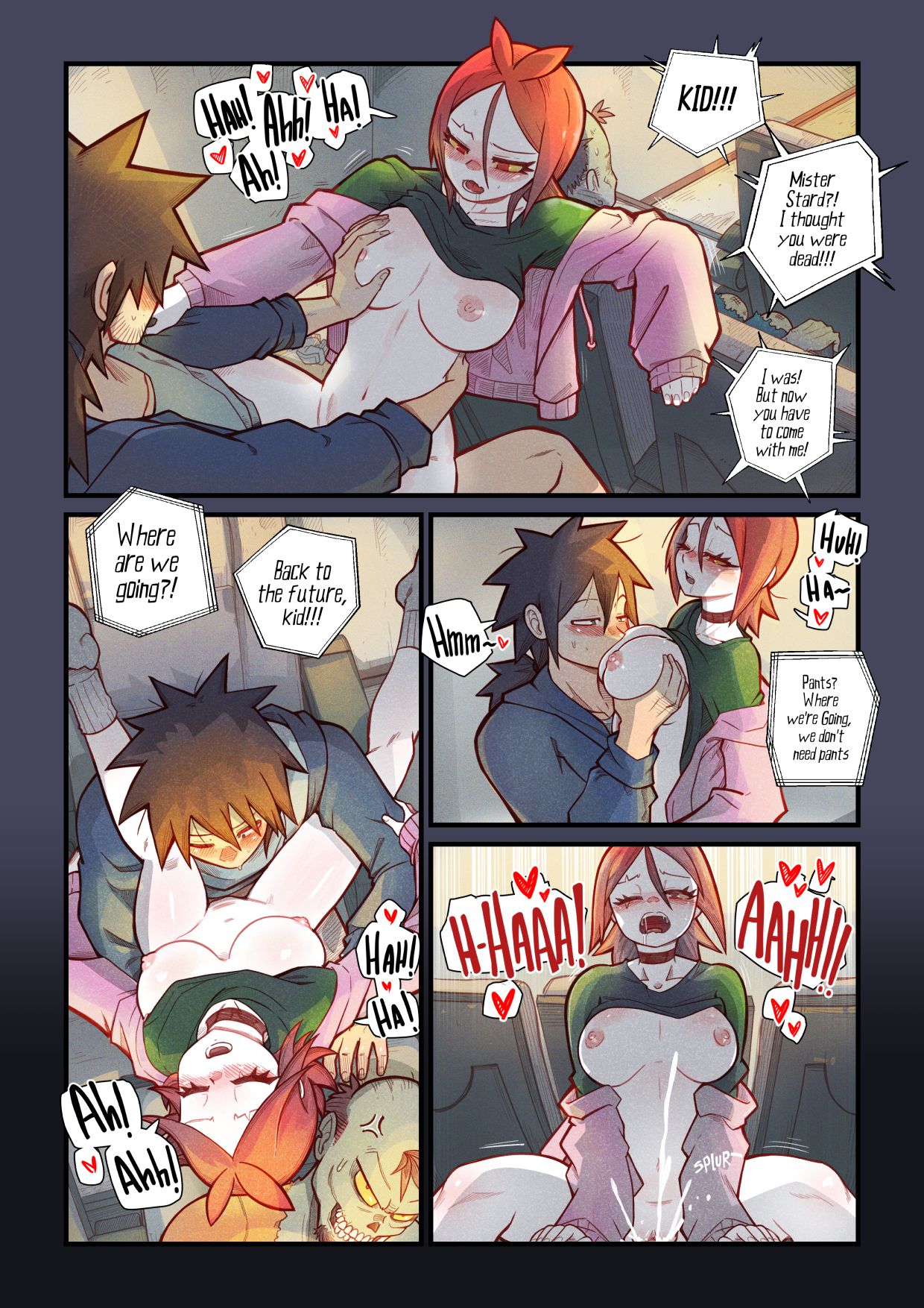 Cherry Road [Mr.E] The Zombie That I Fell For - Chapter 8 - Page 36