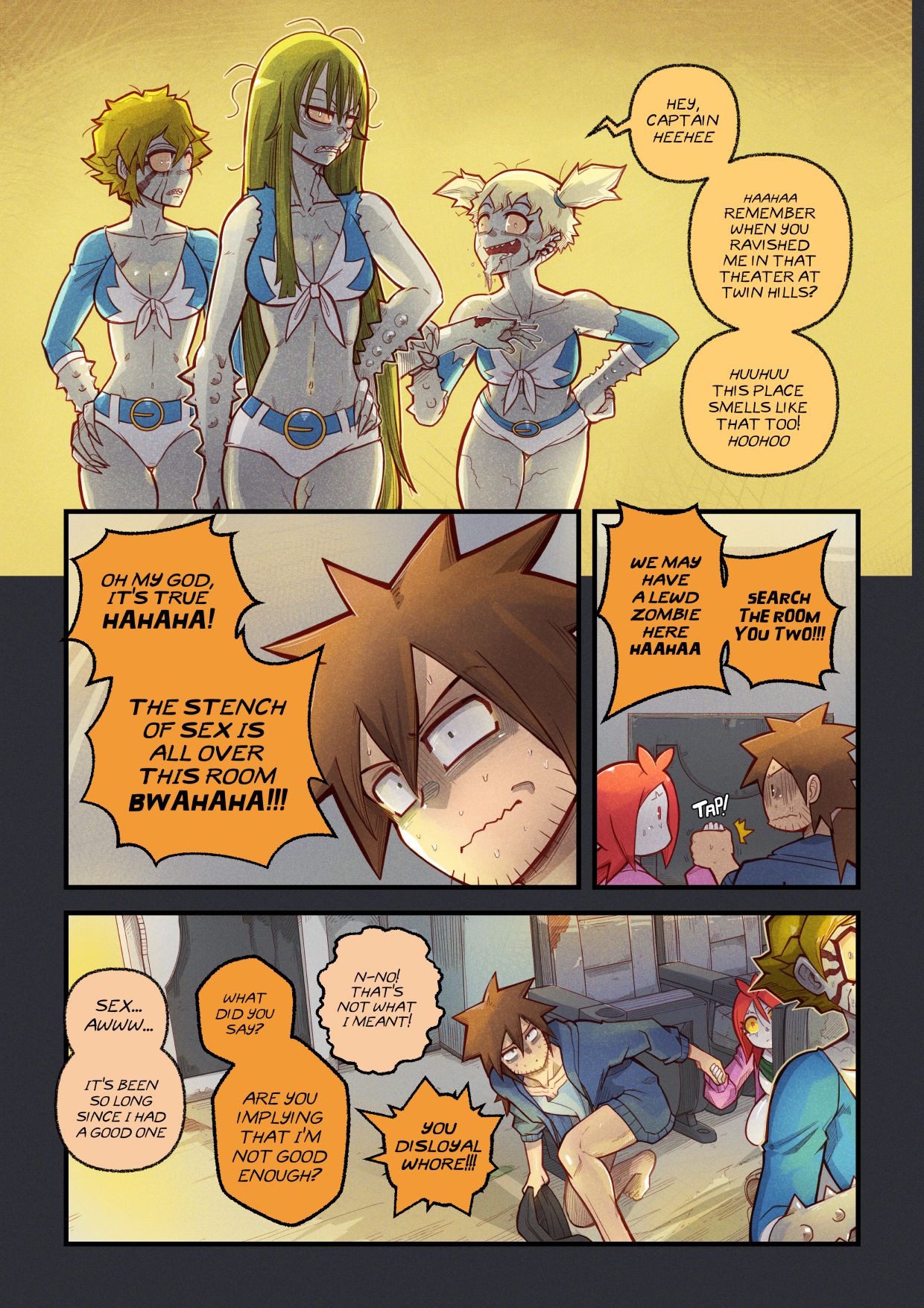 Cherry Road [Mr.E] The Zombie That I Fell For - Chapter 8 - Page 43