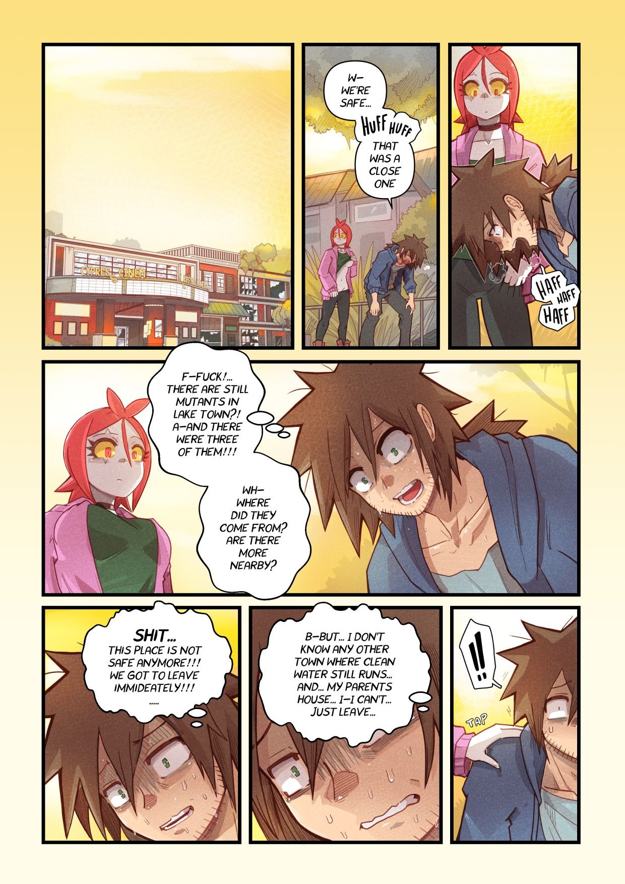 Cherry Road [Mr.E] The Zombie That I Fell For - Chapter 8 - Page 45