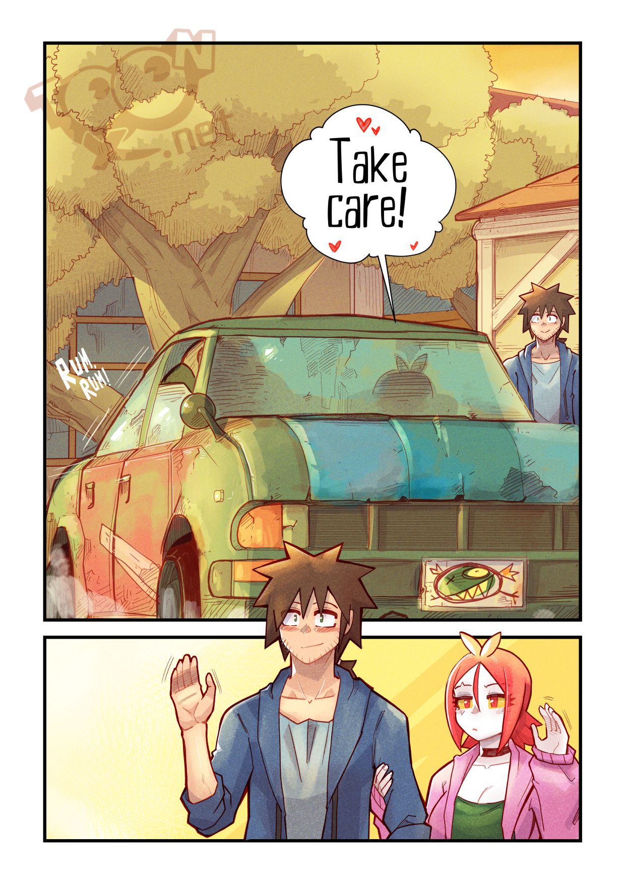 Cherry Road [Mr.E] The Zombie That I Fell For - Chapter 8 - Page 53