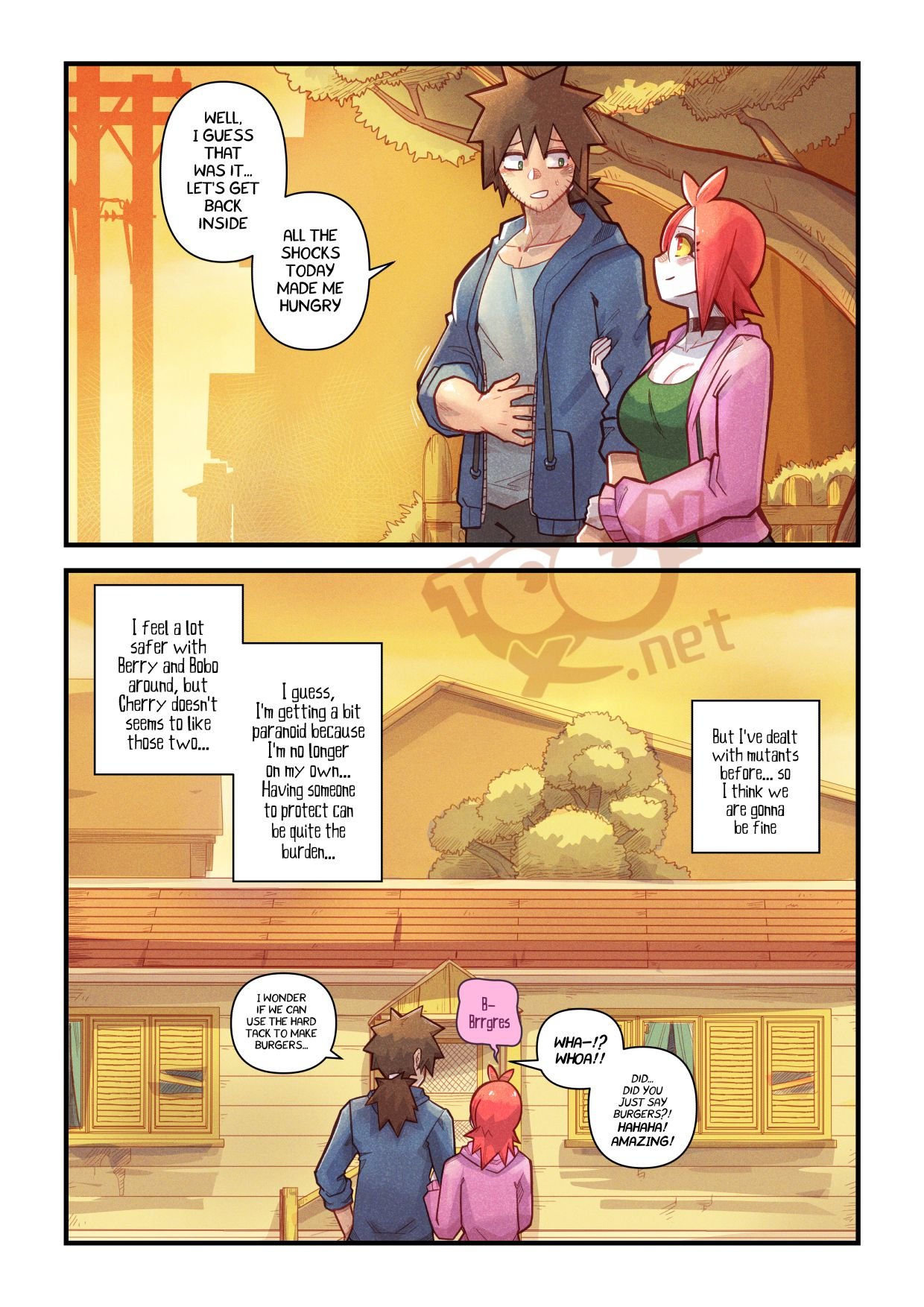 Cherry Road [Mr.E] The Zombie That I Fell For - Chapter 8 - Page 54