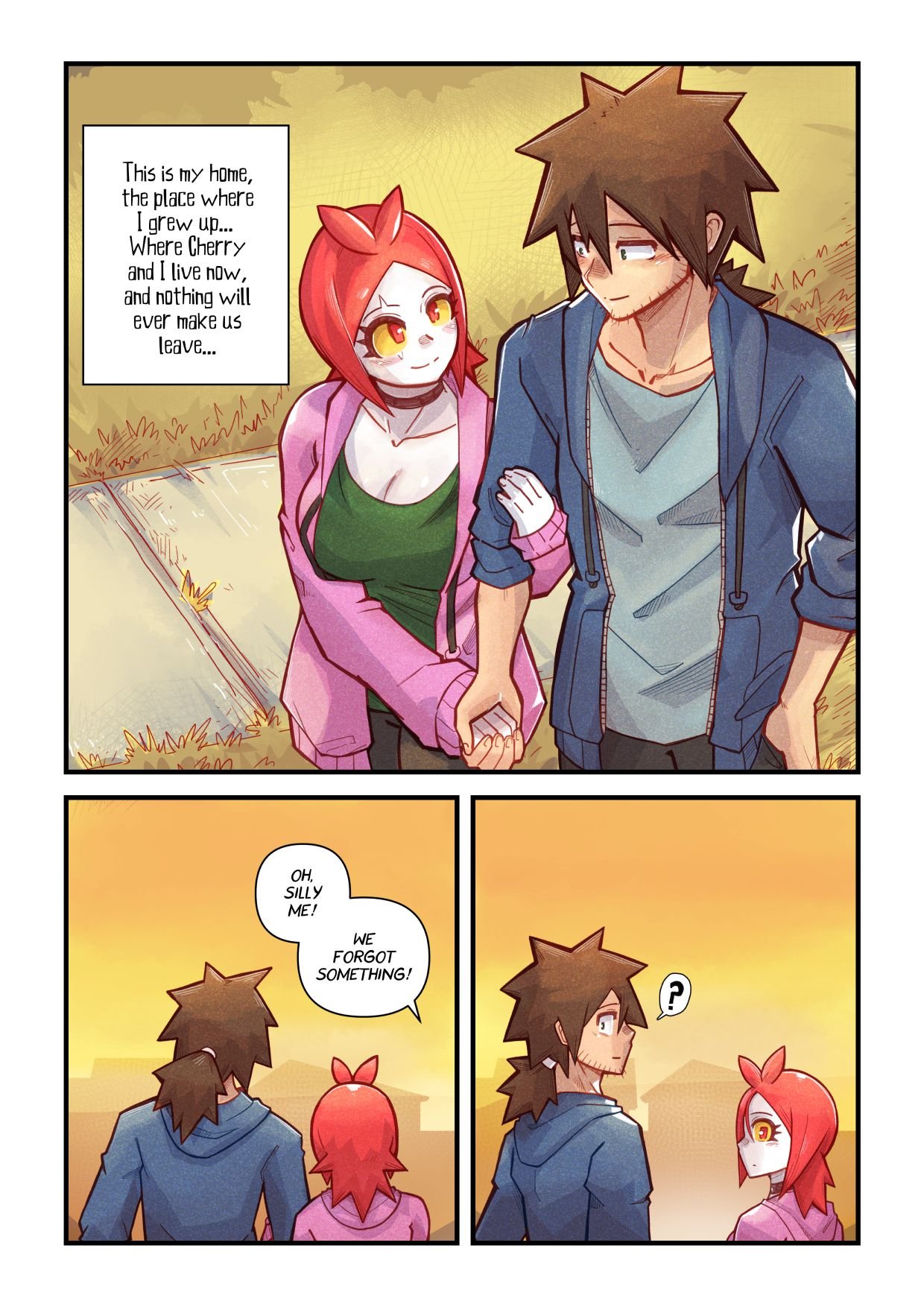 Cherry Road [Mr.E] The Zombie That I Fell For - Chapter 8 - Page 55