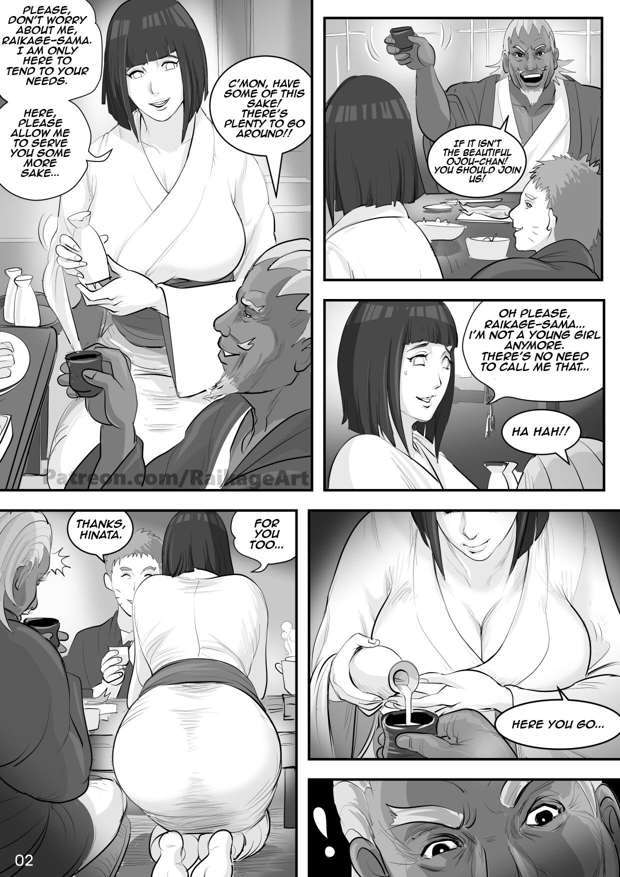 Affair Hidden In The Leaves (Naruto) [RaikageArt | Sichan] Chapter 1 - Page 4