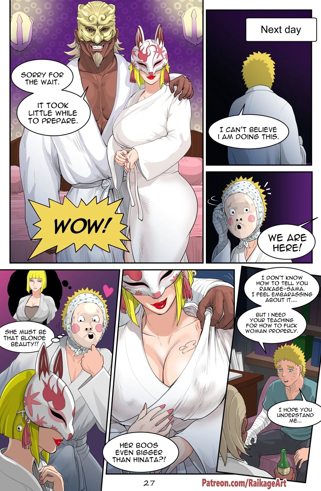 Affair Hidden In The Leaves (Naruto) [RaikageArt | Sichan] Chapter 2 - Page 28