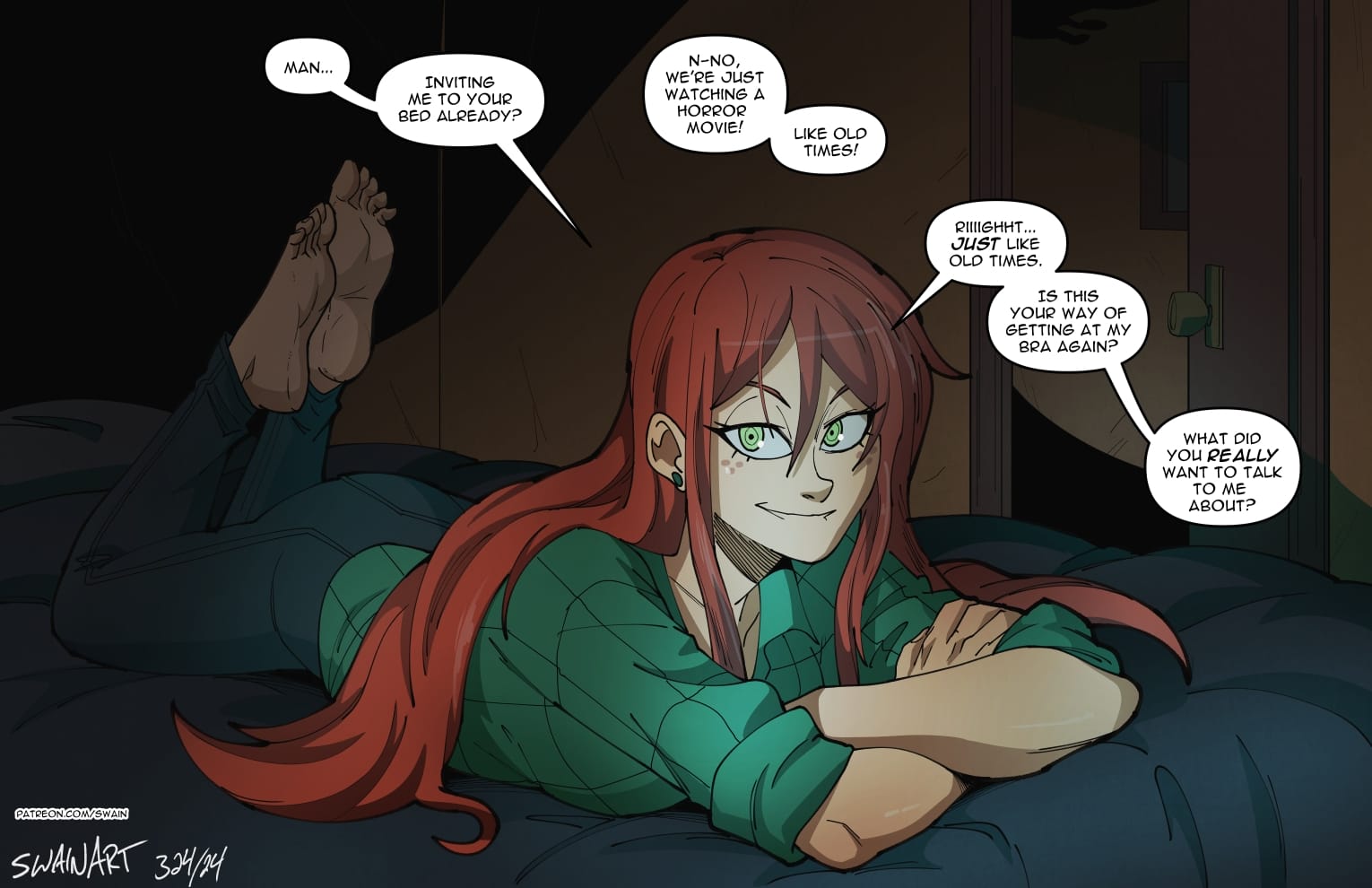 Wendy’s Visit (Gravity Falls) [Swain Art] Chapter 1 - Page 10