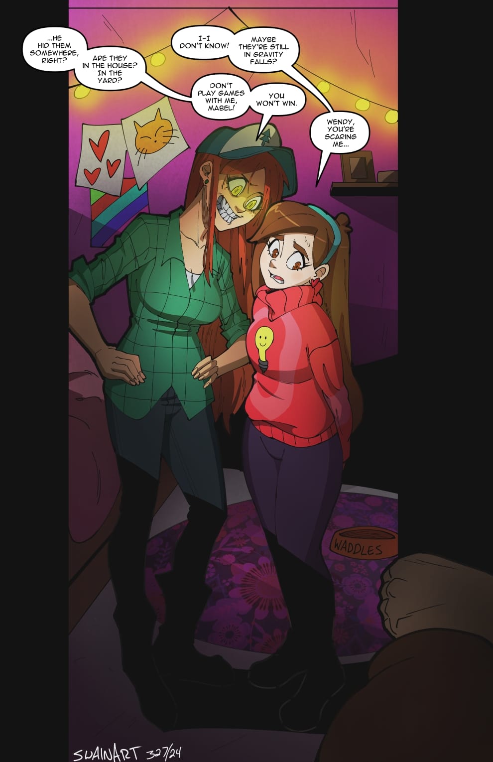 Wendy’s Visit (Gravity Falls) [Swain Art] Chapter 1 - Page 11