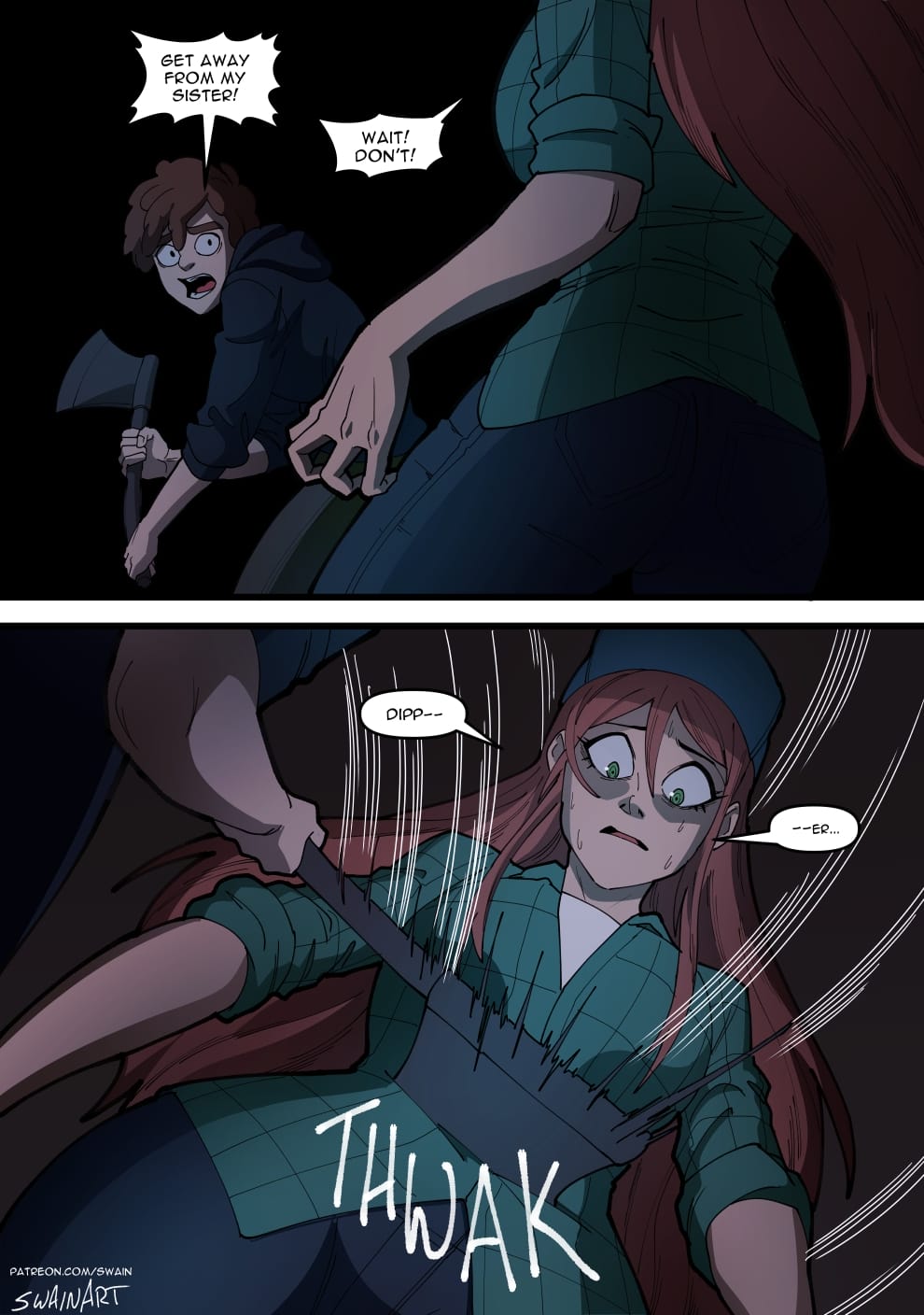 Wendy’s Visit (Gravity Falls) [Swain Art] Chapter 1 - Page 18