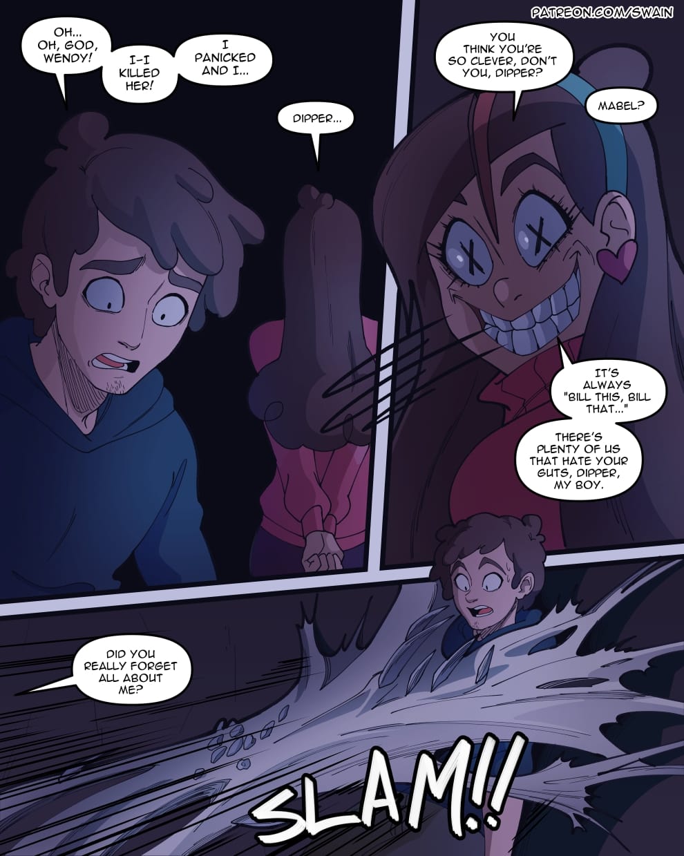 Wendy’s Visit (Gravity Falls) [Swain Art] Chapter 1 - Page 19