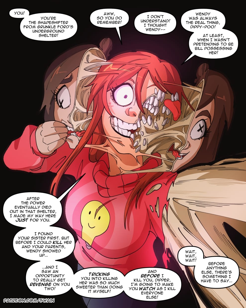 Wendy’s Visit (Gravity Falls) [Swain Art] Chapter 1 - Page 20