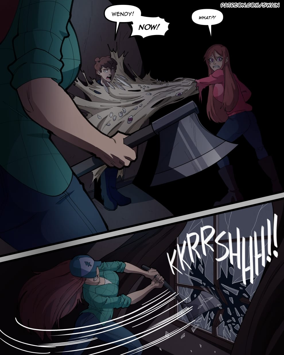 Wendy’s Visit (Gravity Falls) [Swain Art] Chapter 1 - Page 21