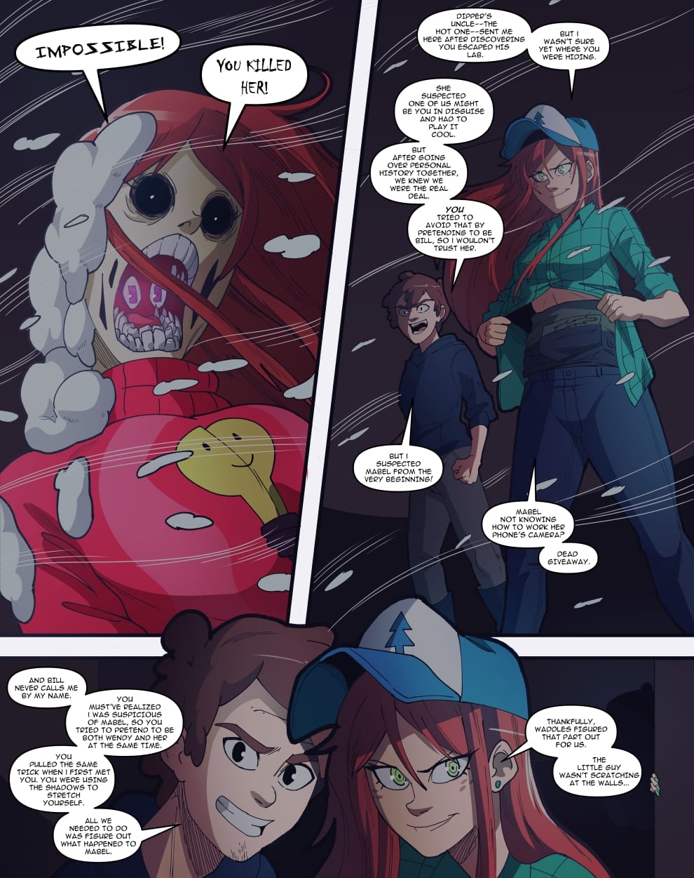 Wendy’s Visit (Gravity Falls) [Swain Art] Chapter 1 - Page 23