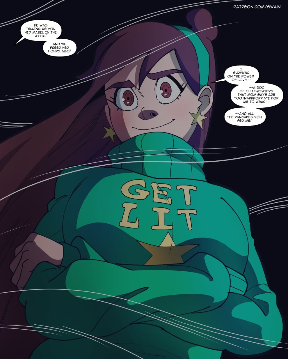 Wendy’s Visit (Gravity Falls) [Swain Art] Chapter 1 - Page 24