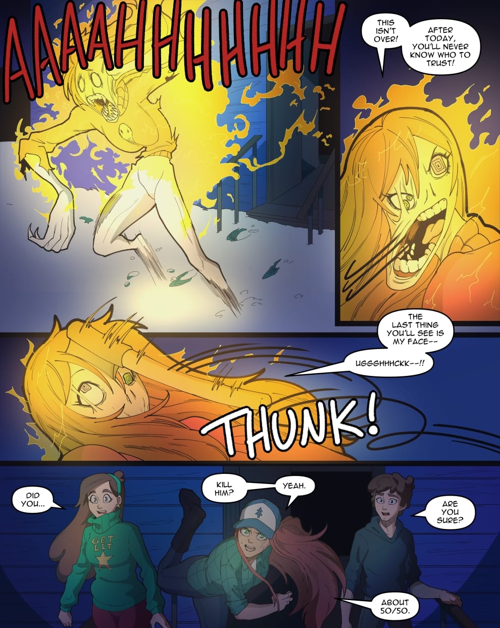 Wendy’s Visit (Gravity Falls) [Swain Art] Chapter 1 - Page 27